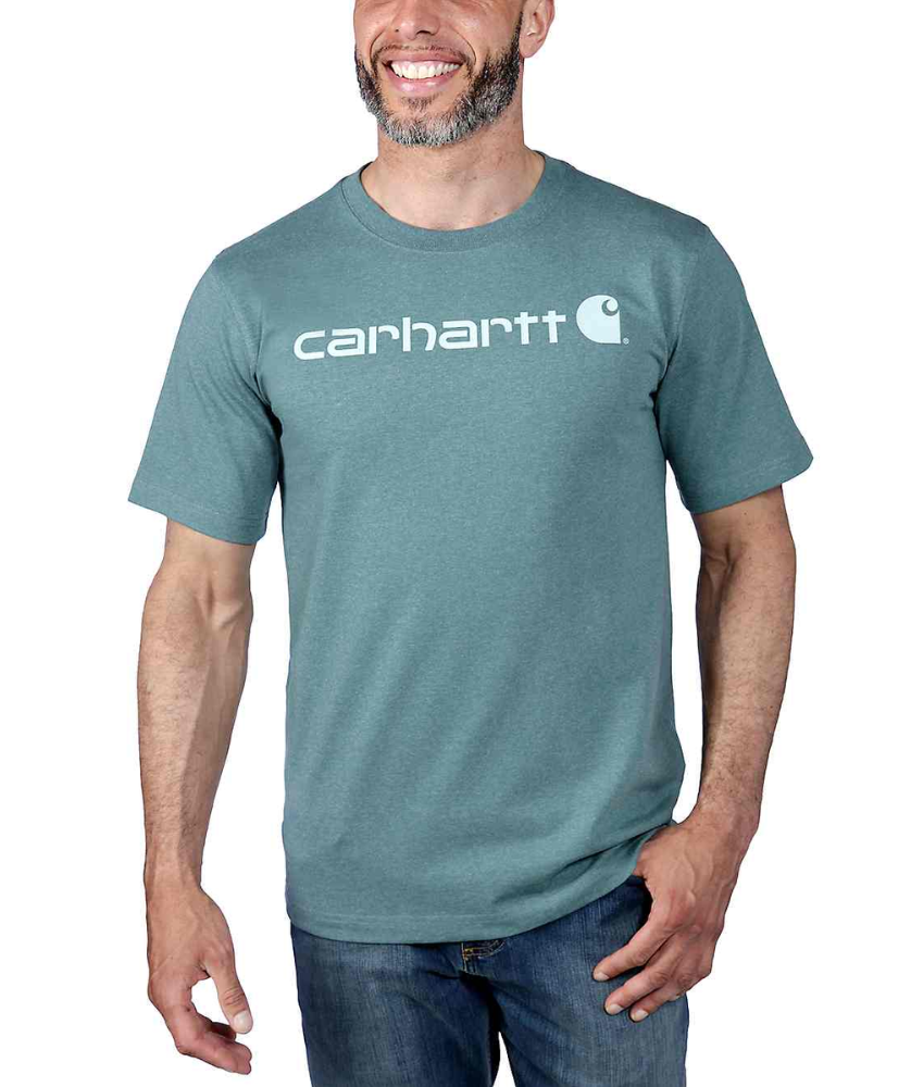 Carhartt mens Short-sleeve Logo Graphic T-shirt