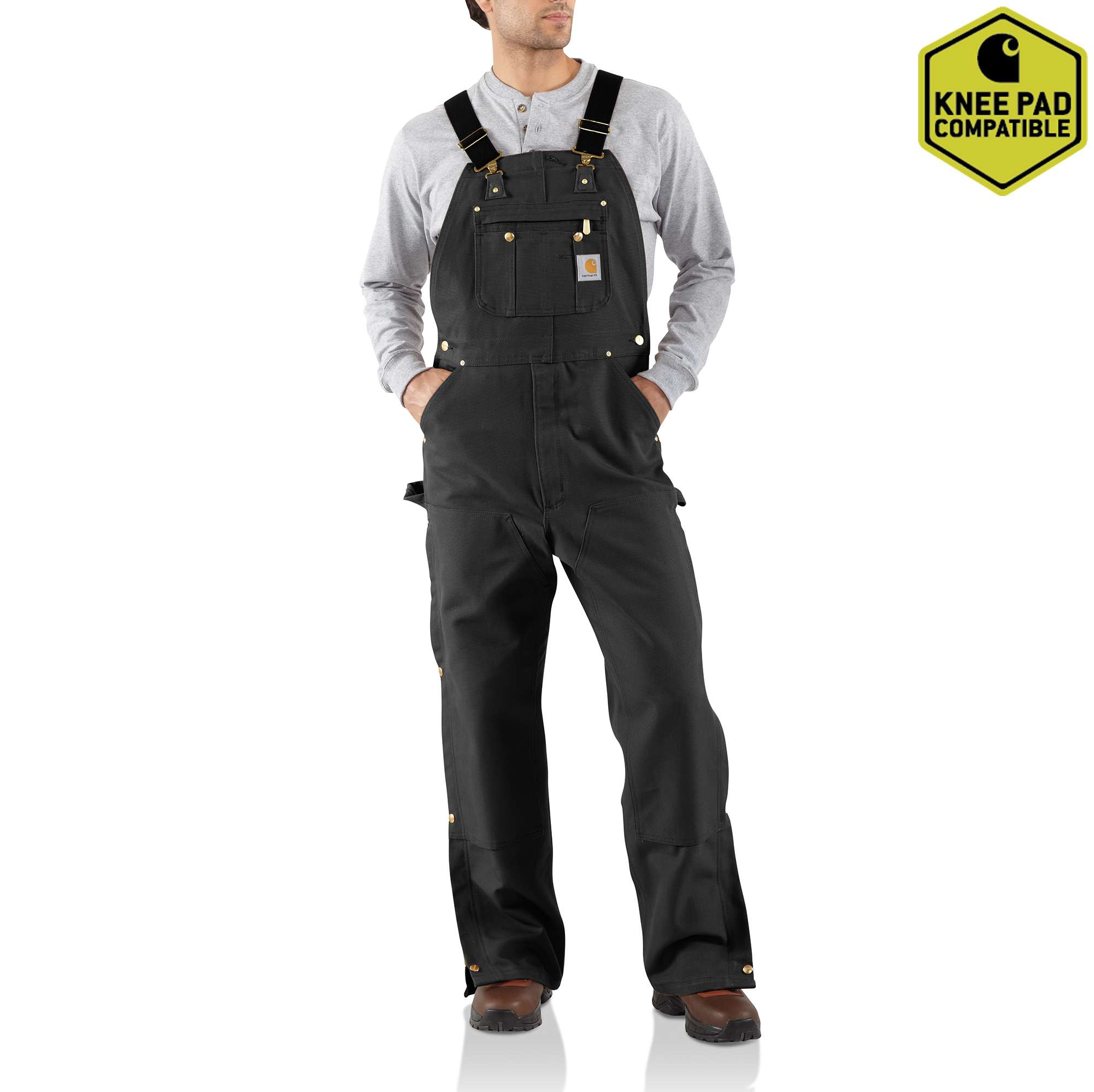 1031-loose-fit-firm-duck-bib-overall-1.jpg Loose Fit Firm Duck Bib Overall