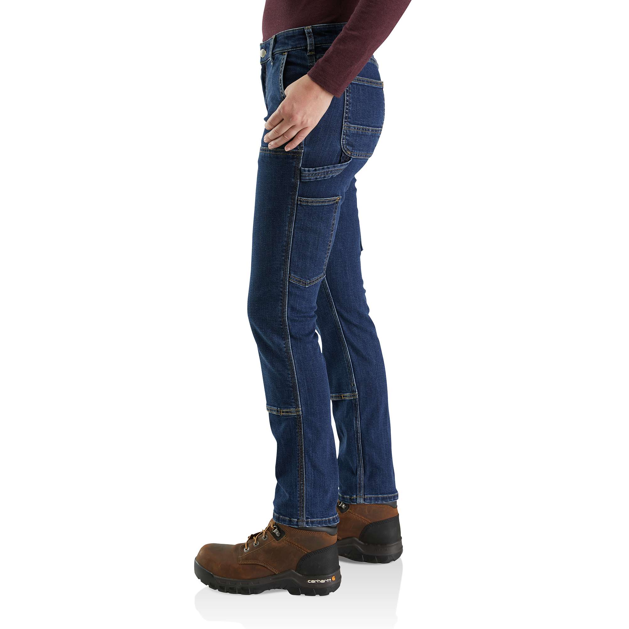 Straight Fit Double-Front Jean