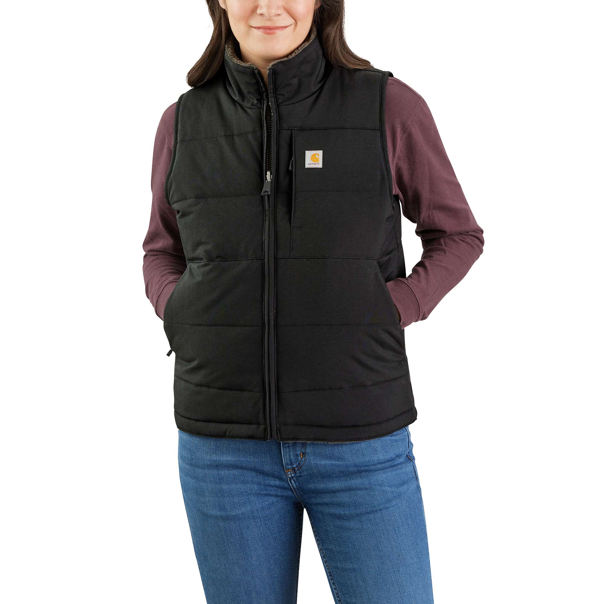 Women's Montana Puffer Vest - Insulated - Reversible