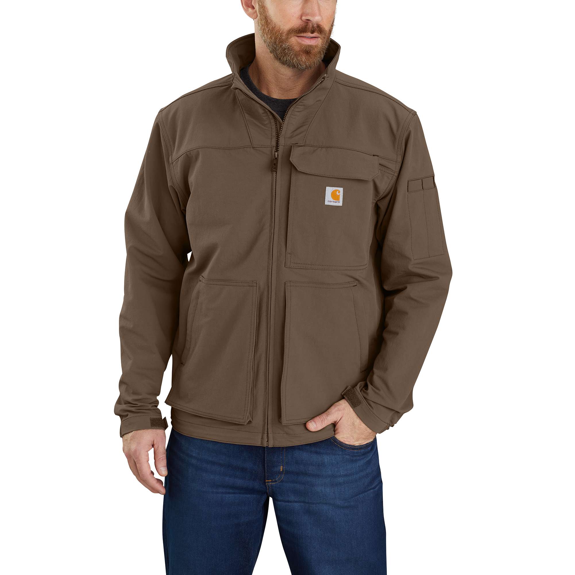 11721-super-dux-relaxed-fit-lightweight-mock-neck-jacket-1-warm-rating-1.jpg Super Dux™ Relaxed Fit Lightweight Mock-Neck Jacket - 1 Warm Rating