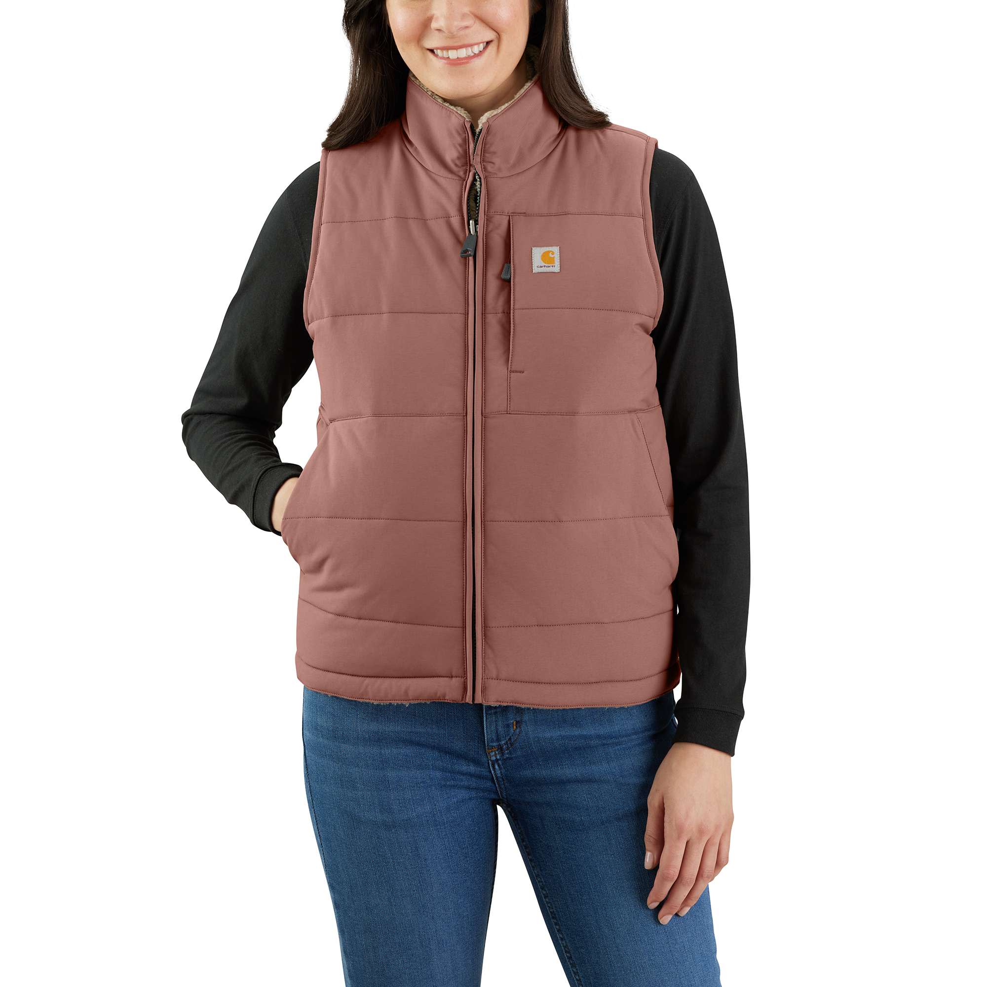 Women's Montana Puffer Vest - Insulated - Reversible
