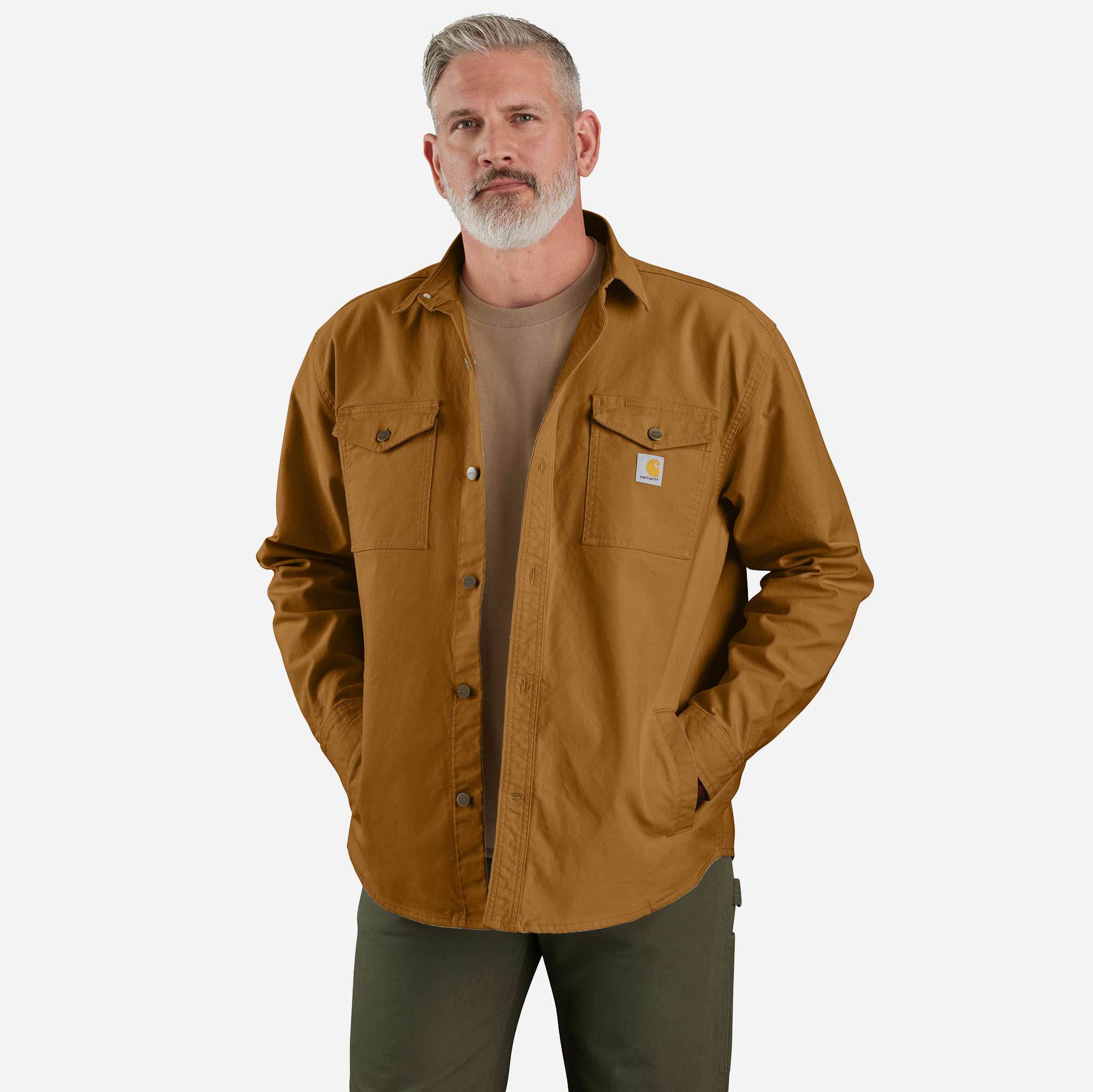 Montana Rugged Flex™ Loose Fit Heavyweight Duck Shirt Jac