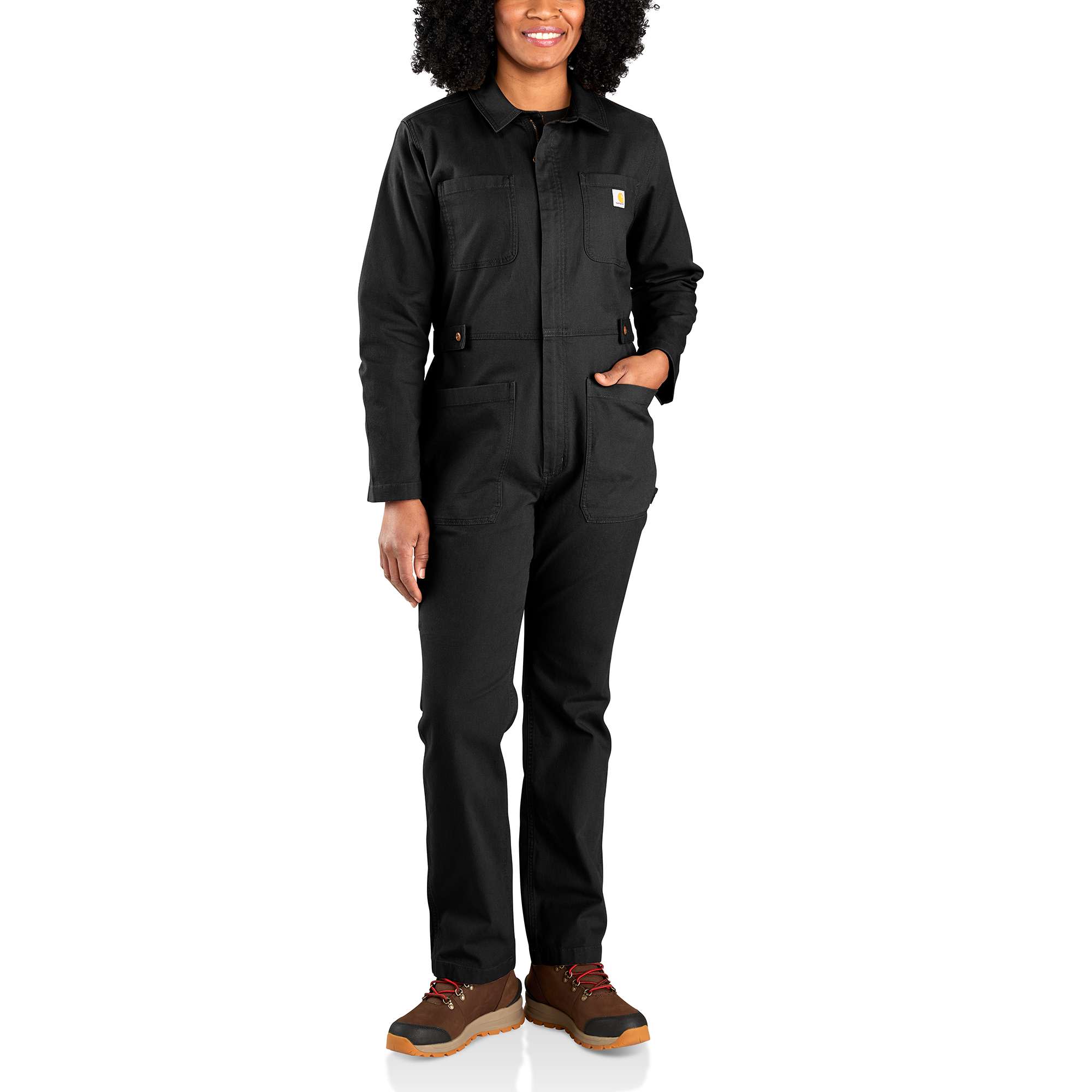 12953-rugged-flex-relaxed-fit-canvas-coverall-1.jpg Rugged Flex® Relaxed Fit Canvas Coverall