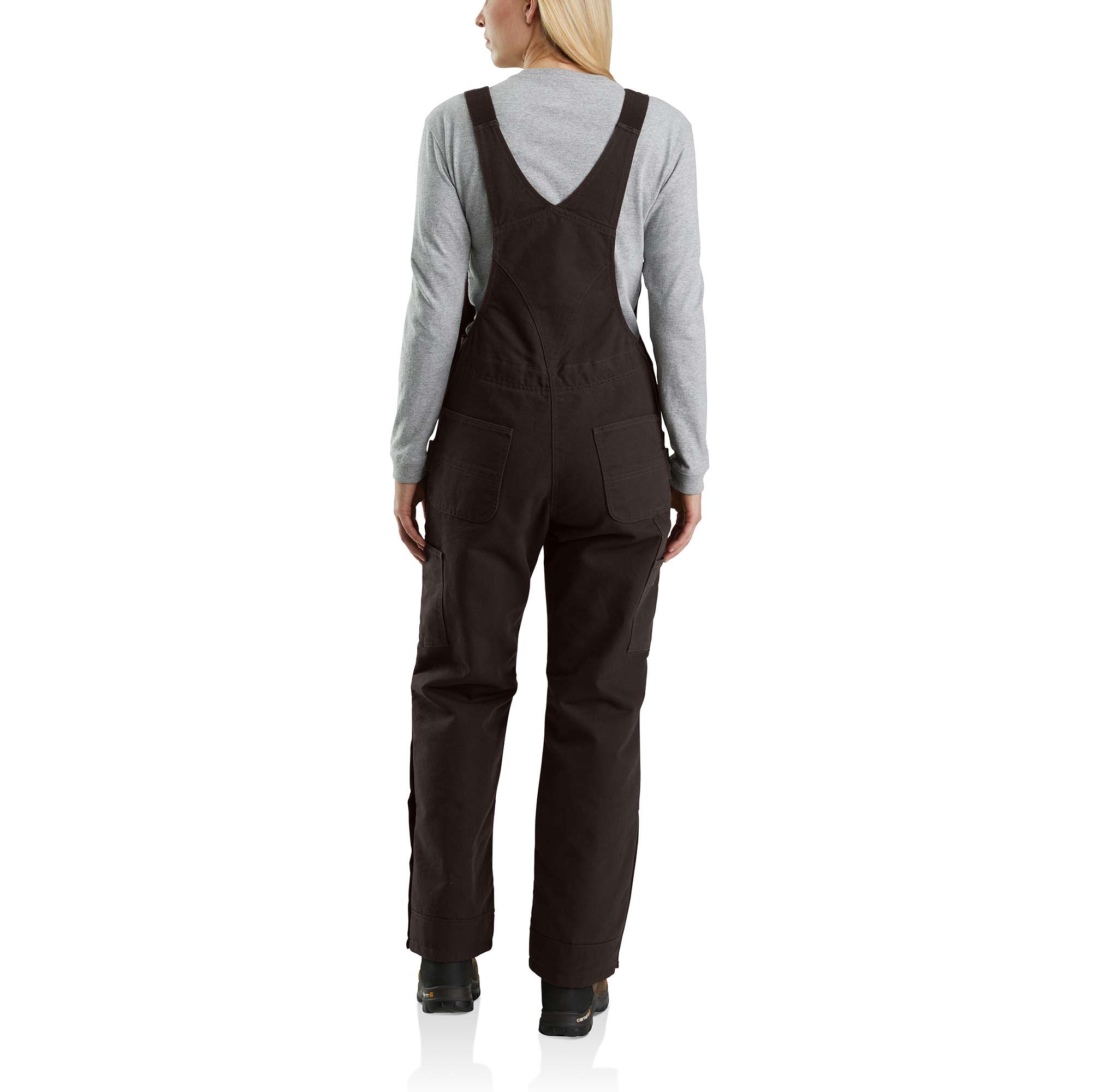 1365-washed-duck-insulated-bib-overall-2.jpg Washed Duck Insulated Bib Overall