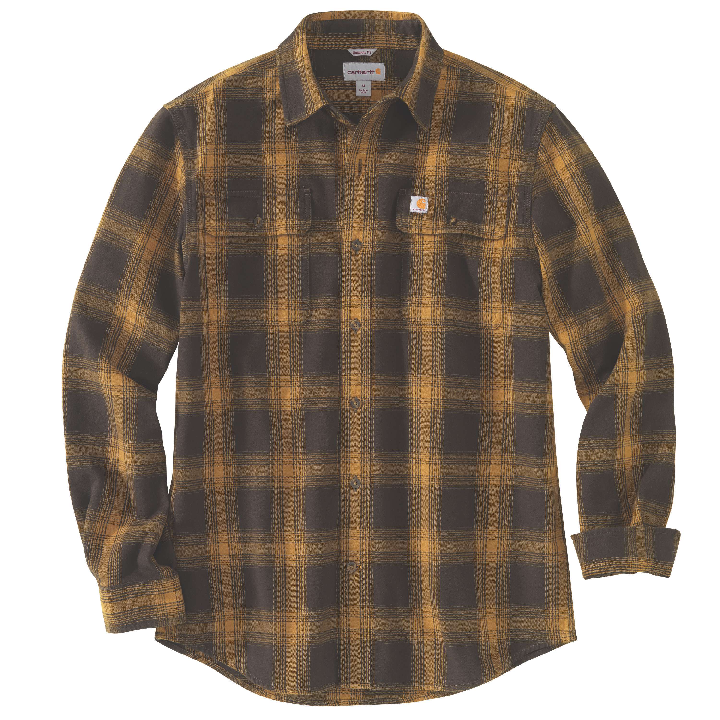 13949-carhartt-original-fit-flannel-long-sleeve-plaid-shirt-1.jpg Carhartt® Original Fit Flannel Long-Sleeve Plaid Shirt