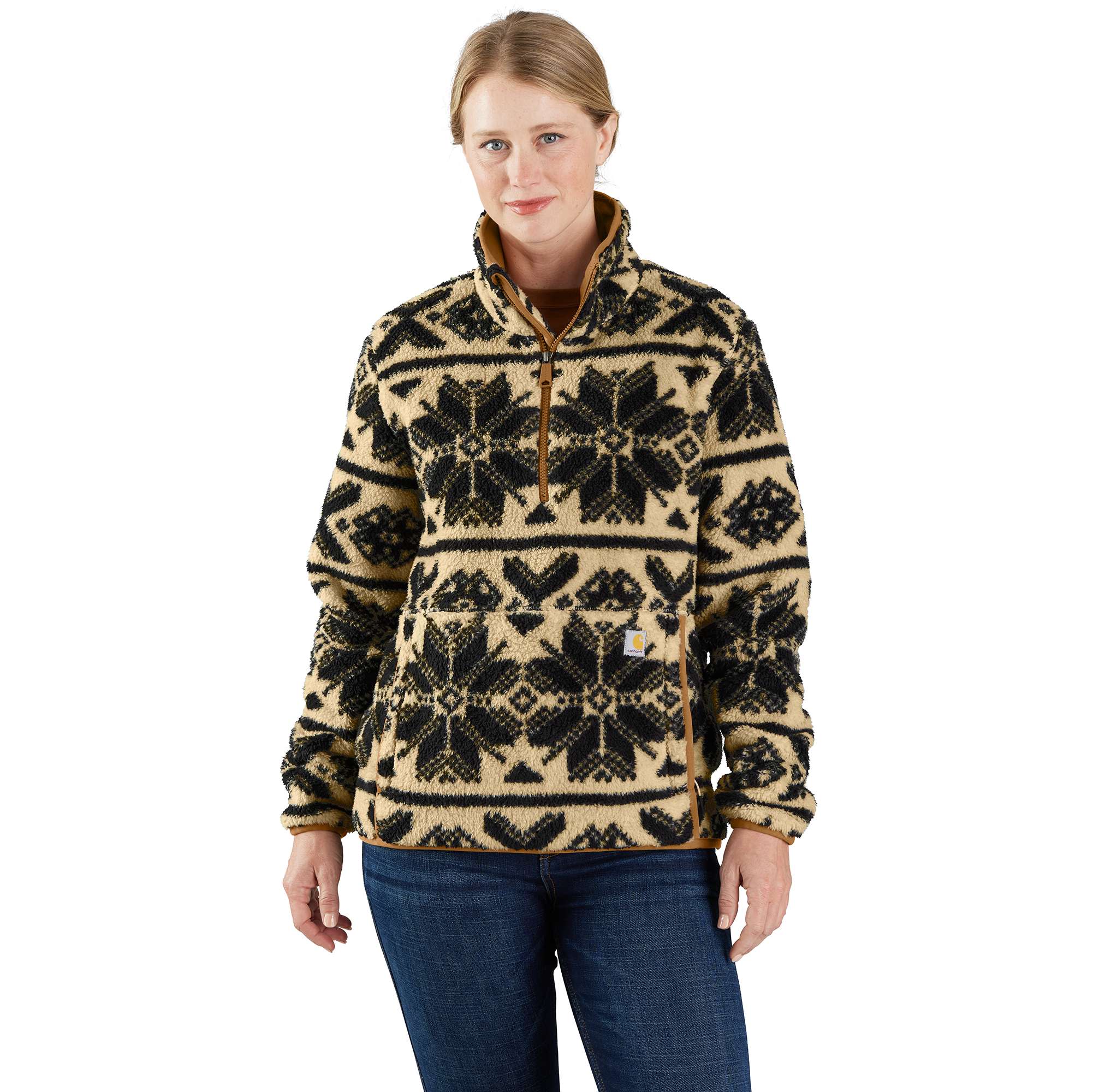 14364-women-s-loose-fit-fleece-pullover-3-warmest-rating-1.jpg Women's Loose Fit Fleece Pullover - 3 Warmest Rating