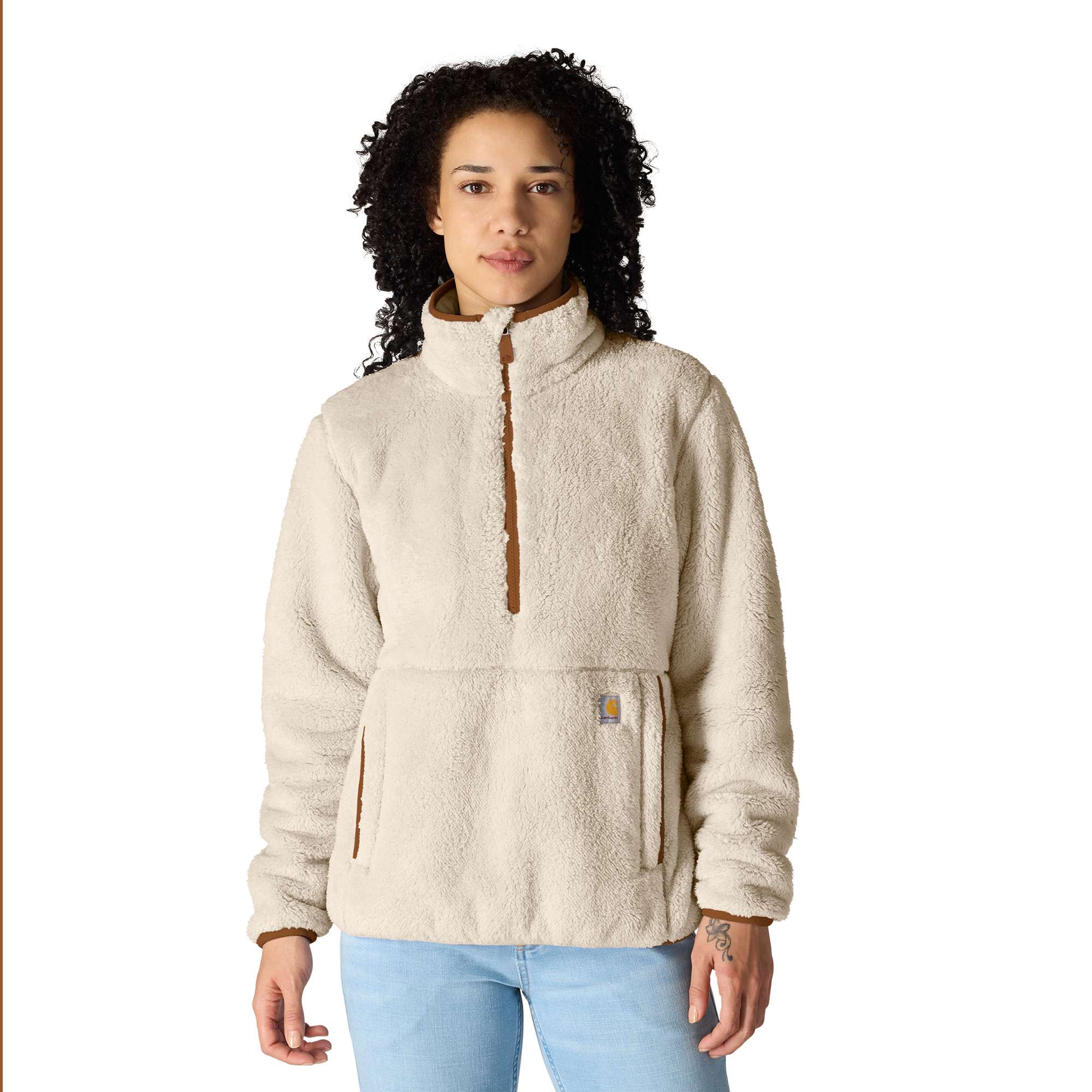 14725-women-s-loose-fit-fleece-pullover-3-warmest-rating-1.jpg Women's Loose Fit Fleece Pullover - 3 Warmest Rating