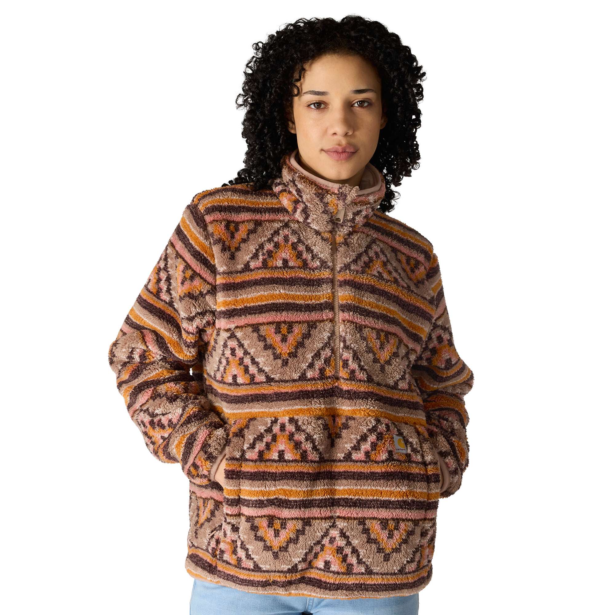 15197-women-s-loose-fit-fleece-pullover-3-warmest-rating-1.jpg Women's Loose Fit Fleece Pullover - 3 Warmest Rating