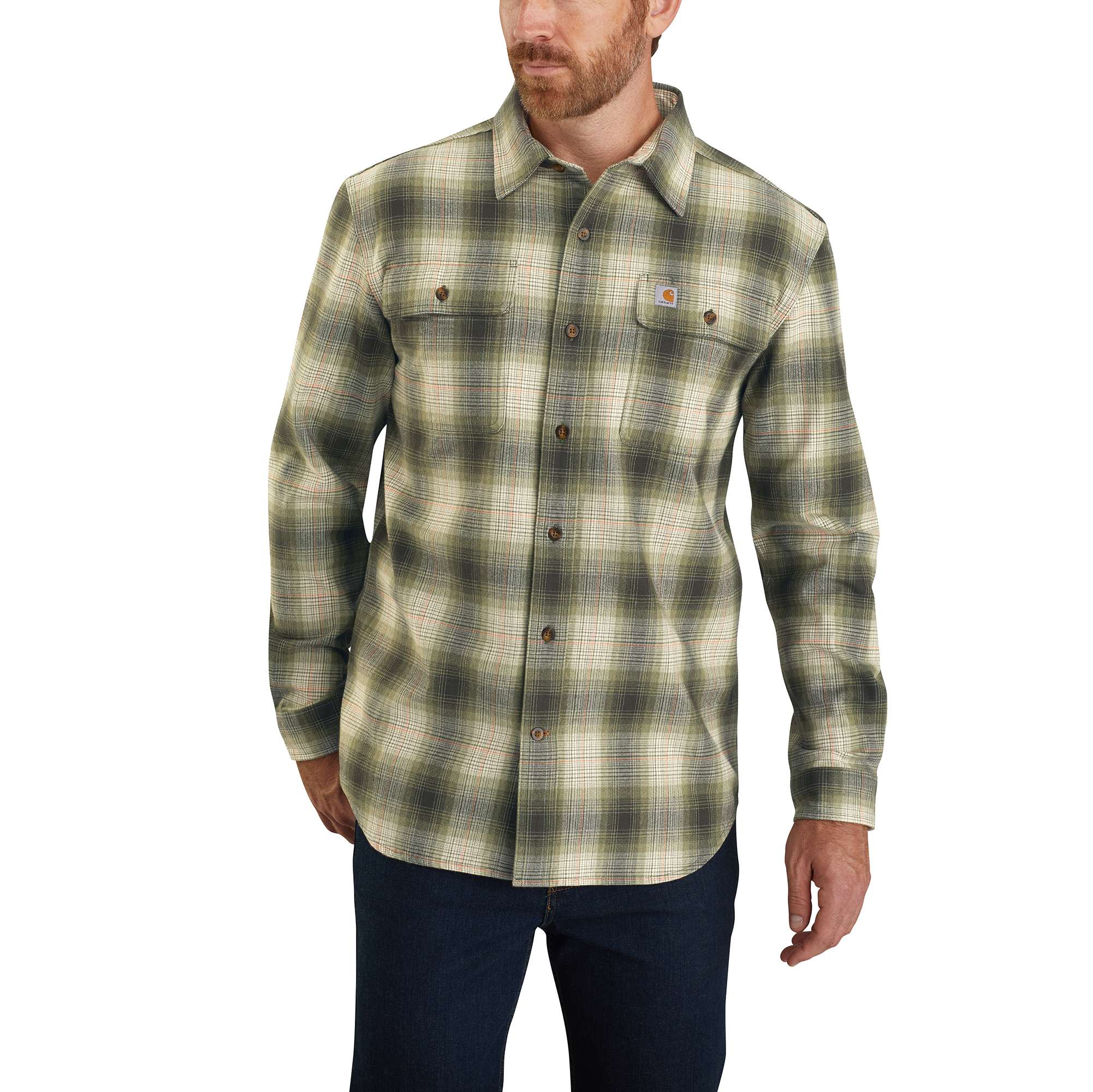 15248-carhartt-original-fit-flannel-long-sleeve-plaid-shirt-1.jpg Carhartt® Original Fit Flannel Long-Sleeve Plaid Shirt