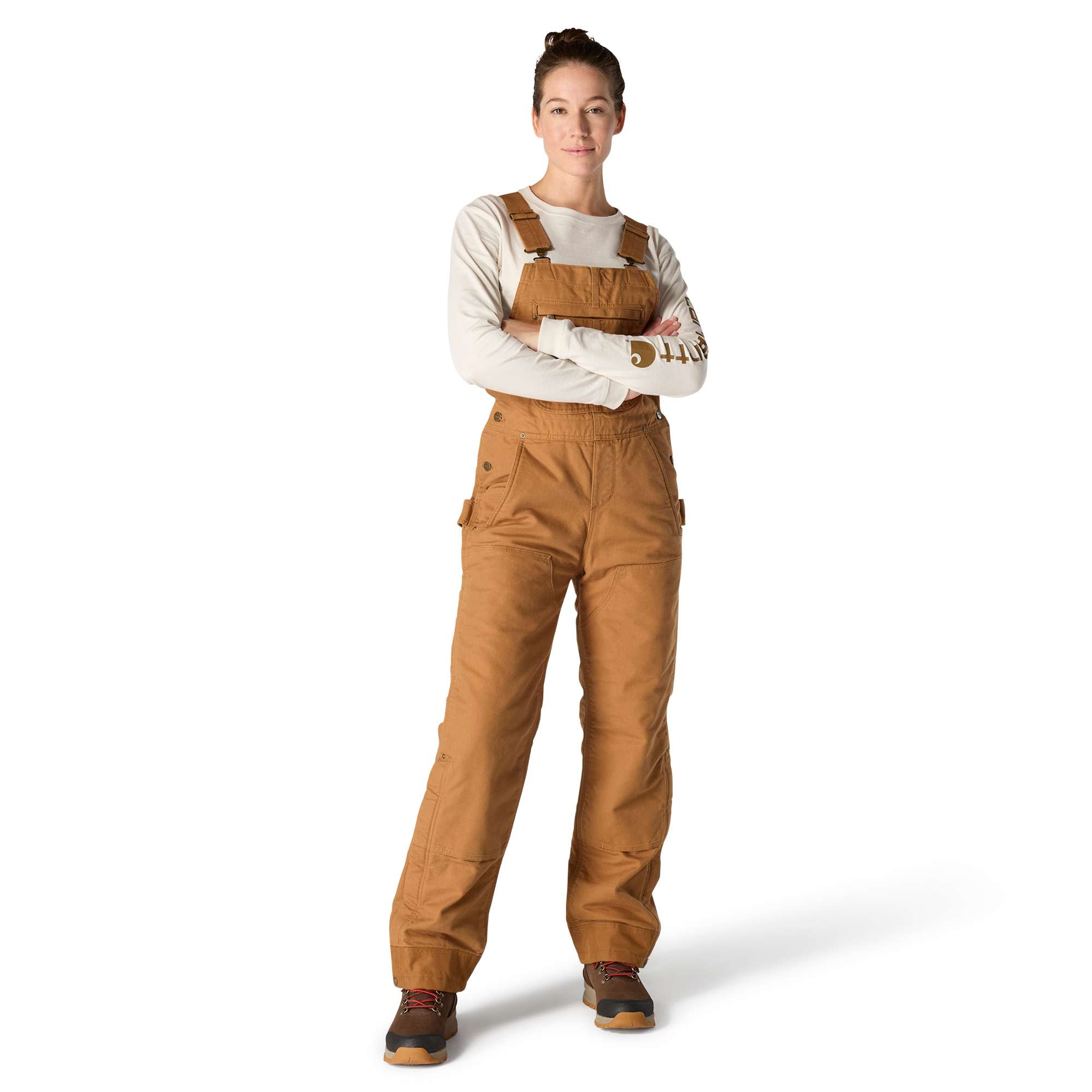 Washed Duck Insulated Bib Overall
