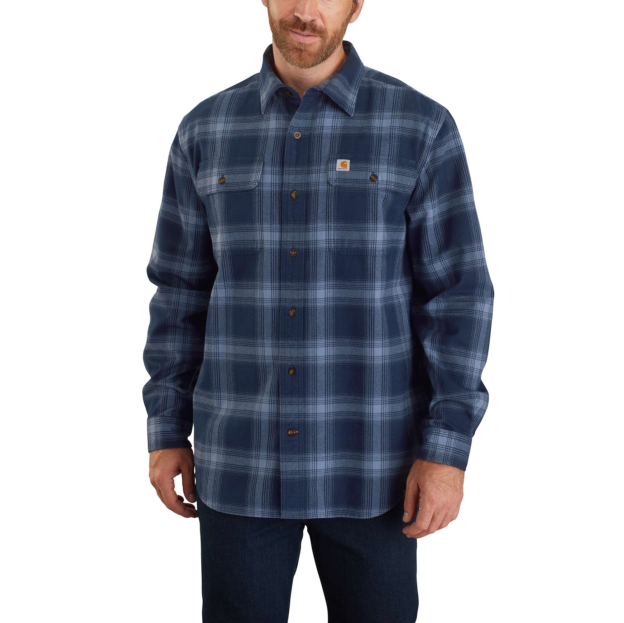 15920-carhartt-original-fit-flannel-long-sleeve-plaid-shirt-1.jpg Carhartt® Original Fit Flannel Long-Sleeve Plaid Shirt