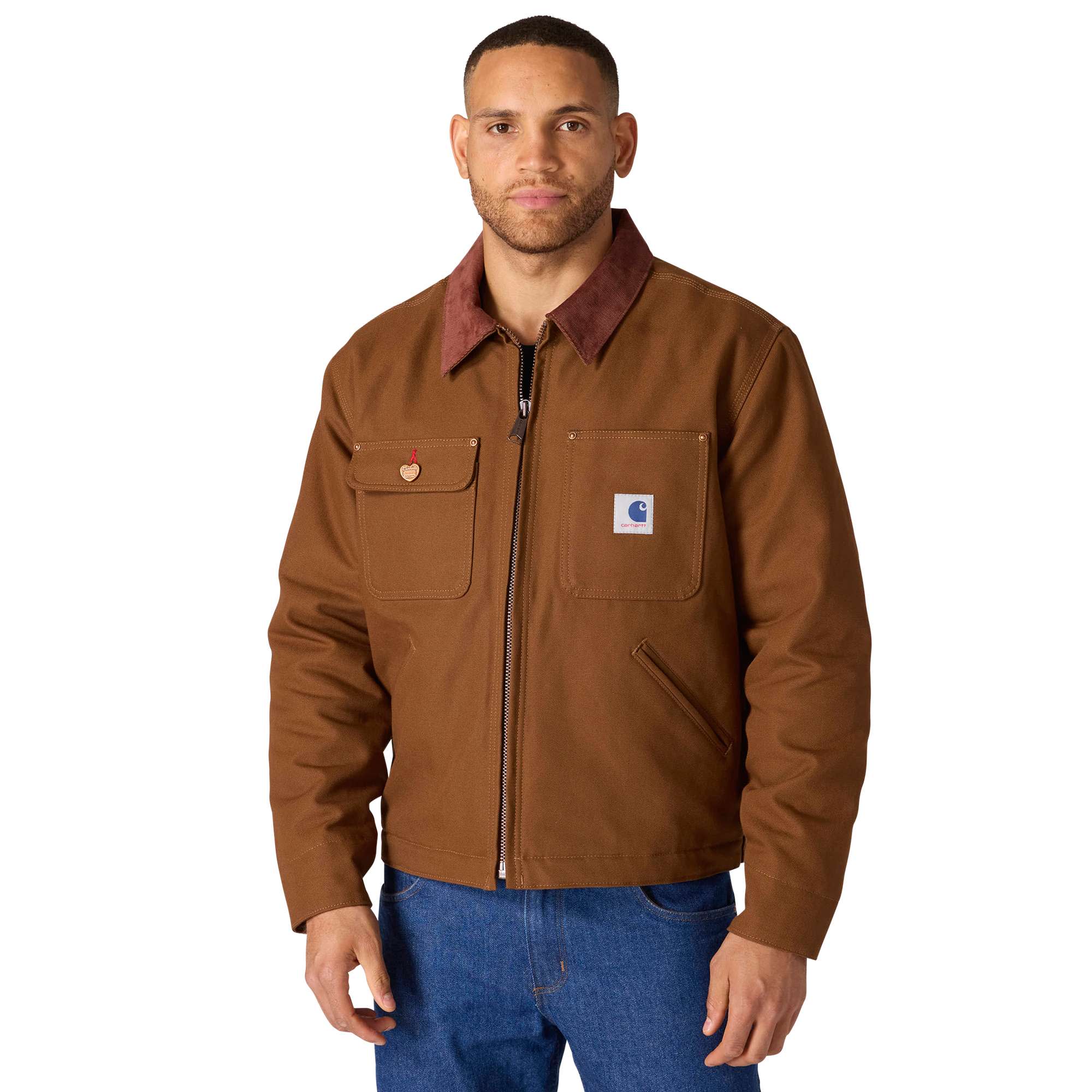 Crafted Series Duck Sherpa Lined Chore Jacket