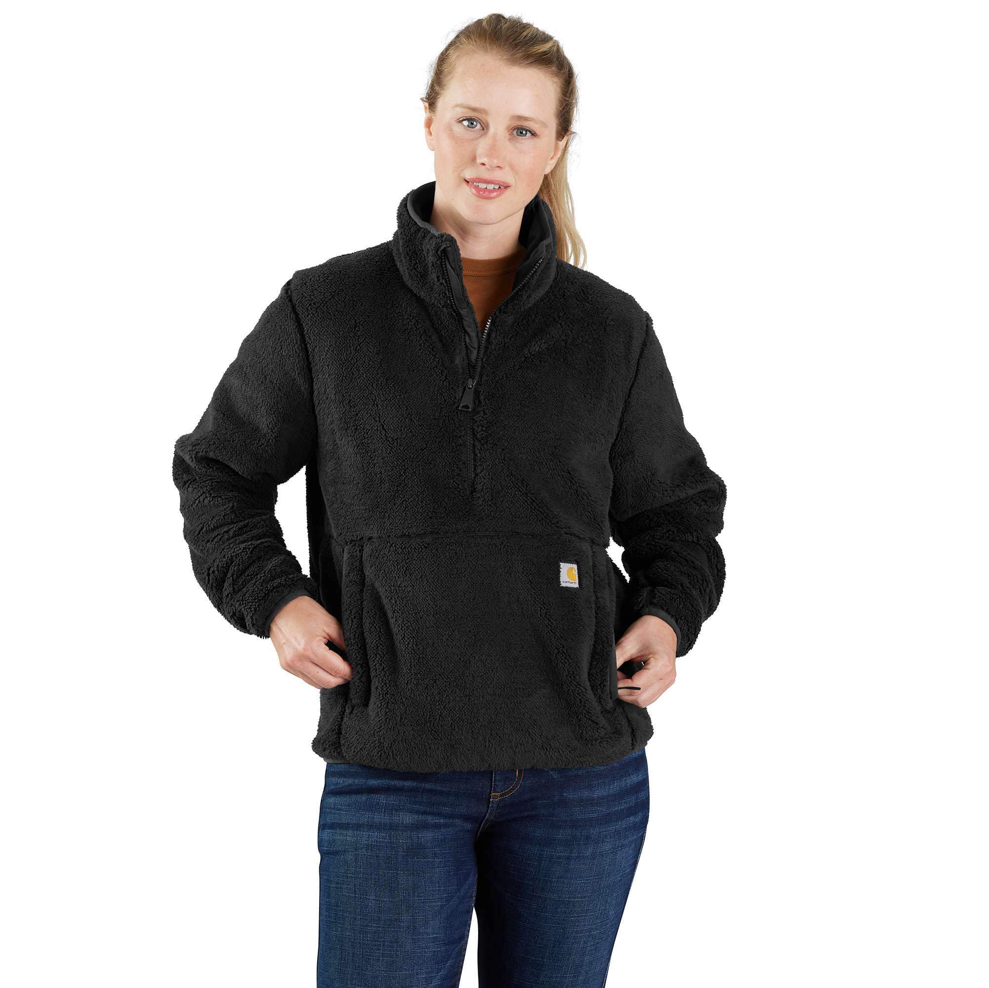 16794-women-s-loose-fit-fleece-pullover-3-warmest-rating-1.jpg Women's Loose Fit Fleece Pullover - 3 Warmest Rating