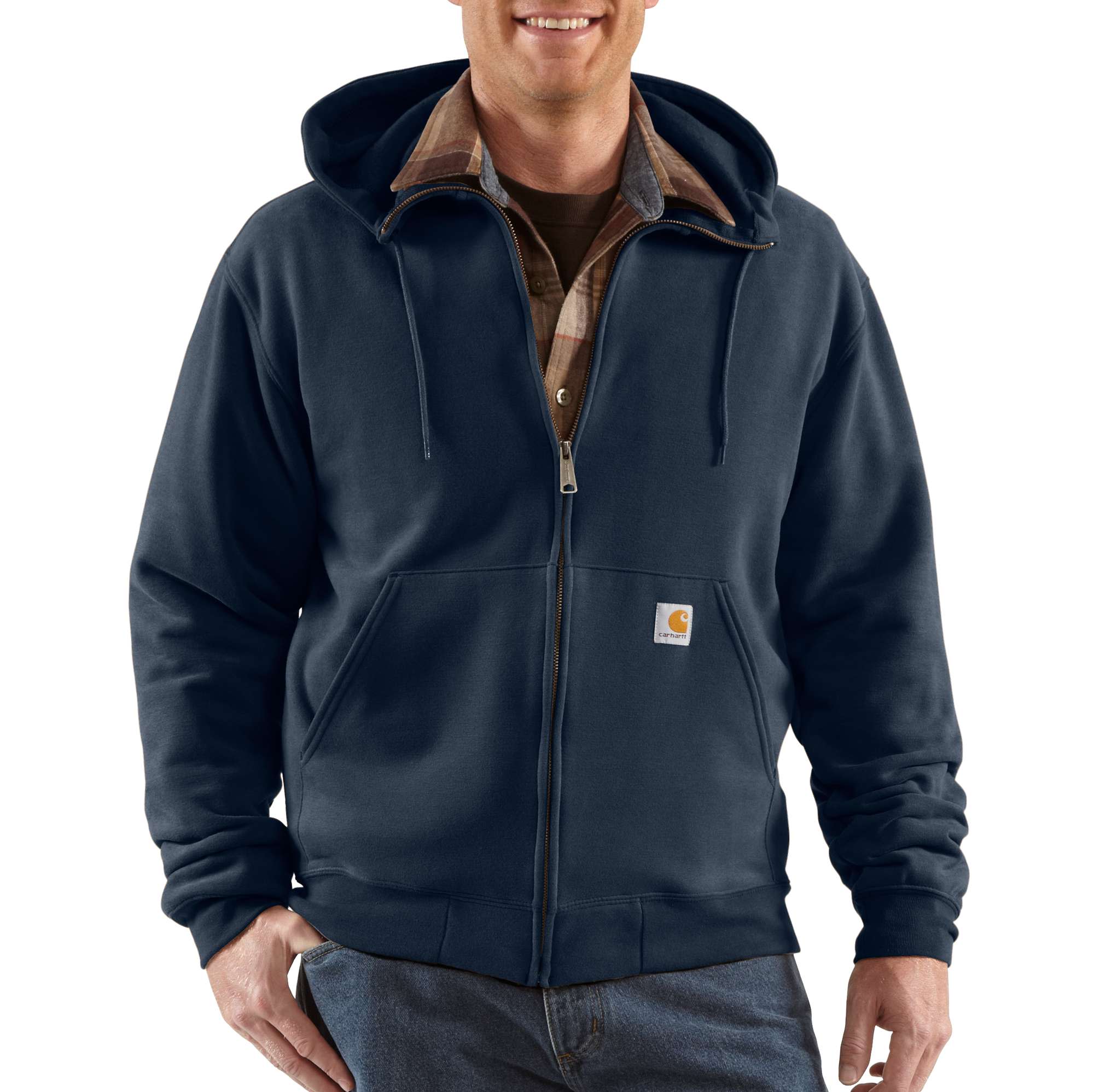 18291-brushed-fleece-hooded-zip-sweatshirt-1.jpg Brushed Fleece Hooded Zip Sweatshirt