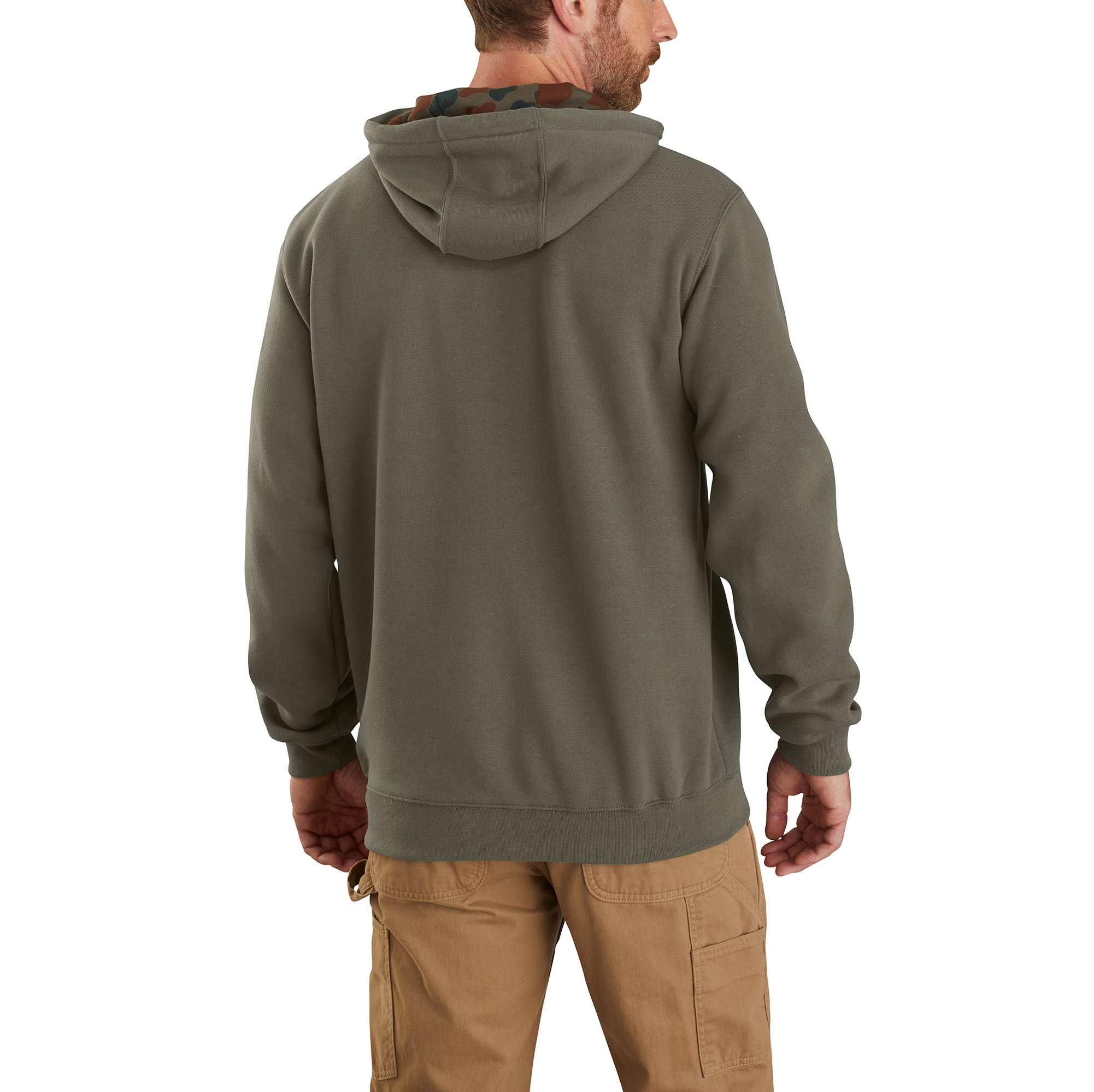 Carhartt® Original Fit Midweight Logo Camo Sweatshirt
