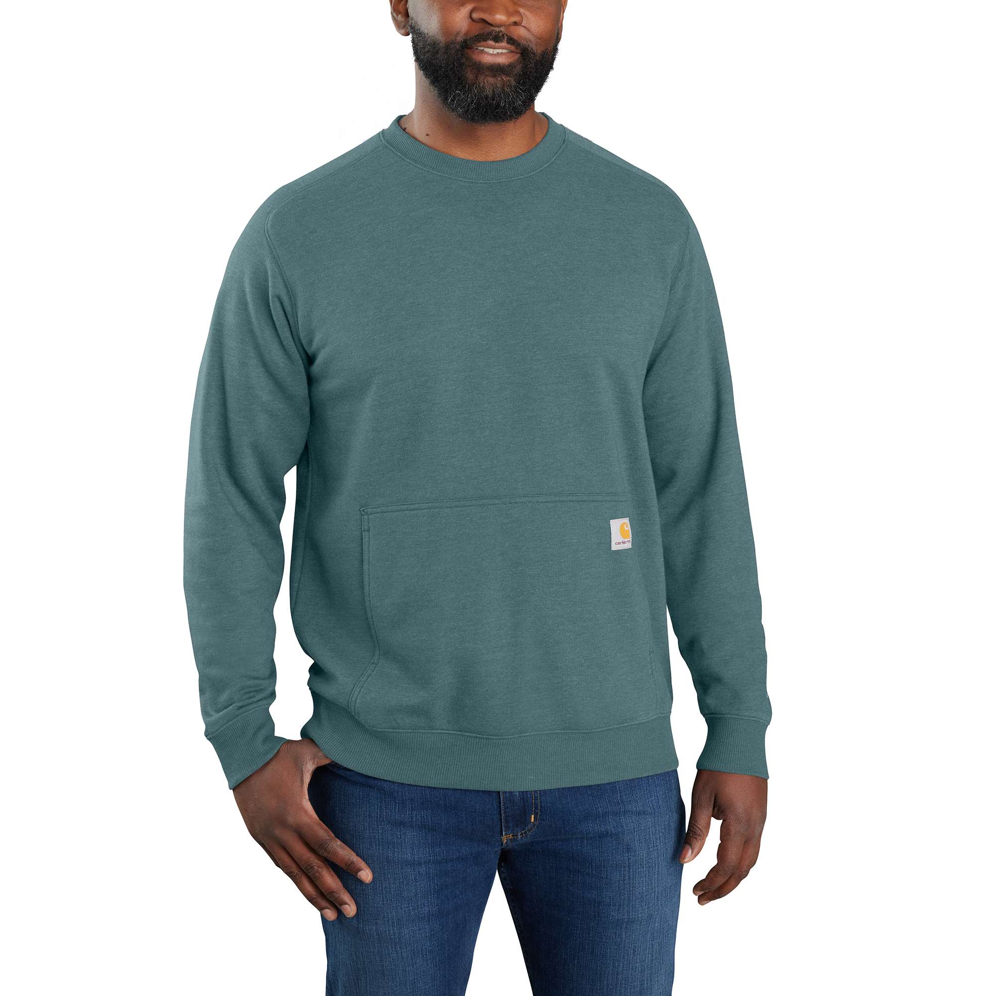 Force Relaxed Fit Lightweight Crewneck Sweatshirt