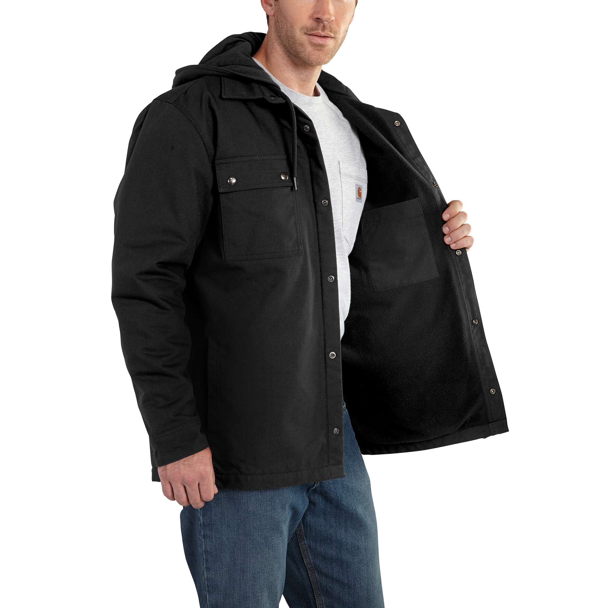 Quick Duck® Roane Hooded Shirt Jac
