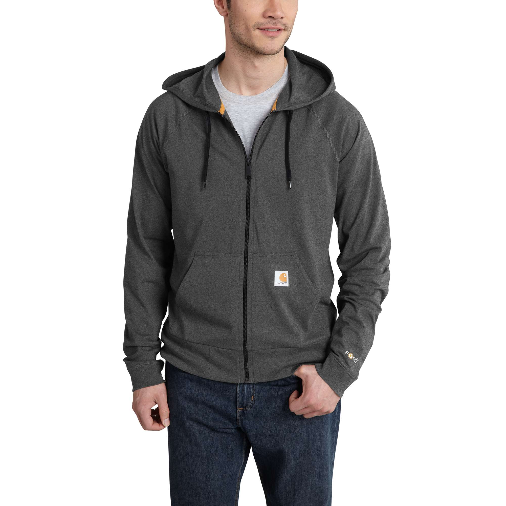 23360-carhartt-force-cotton-delmont-zip-front-hoodie-1.jpg Carhartt Force® Cotton Delmont Zip Front Hoodie