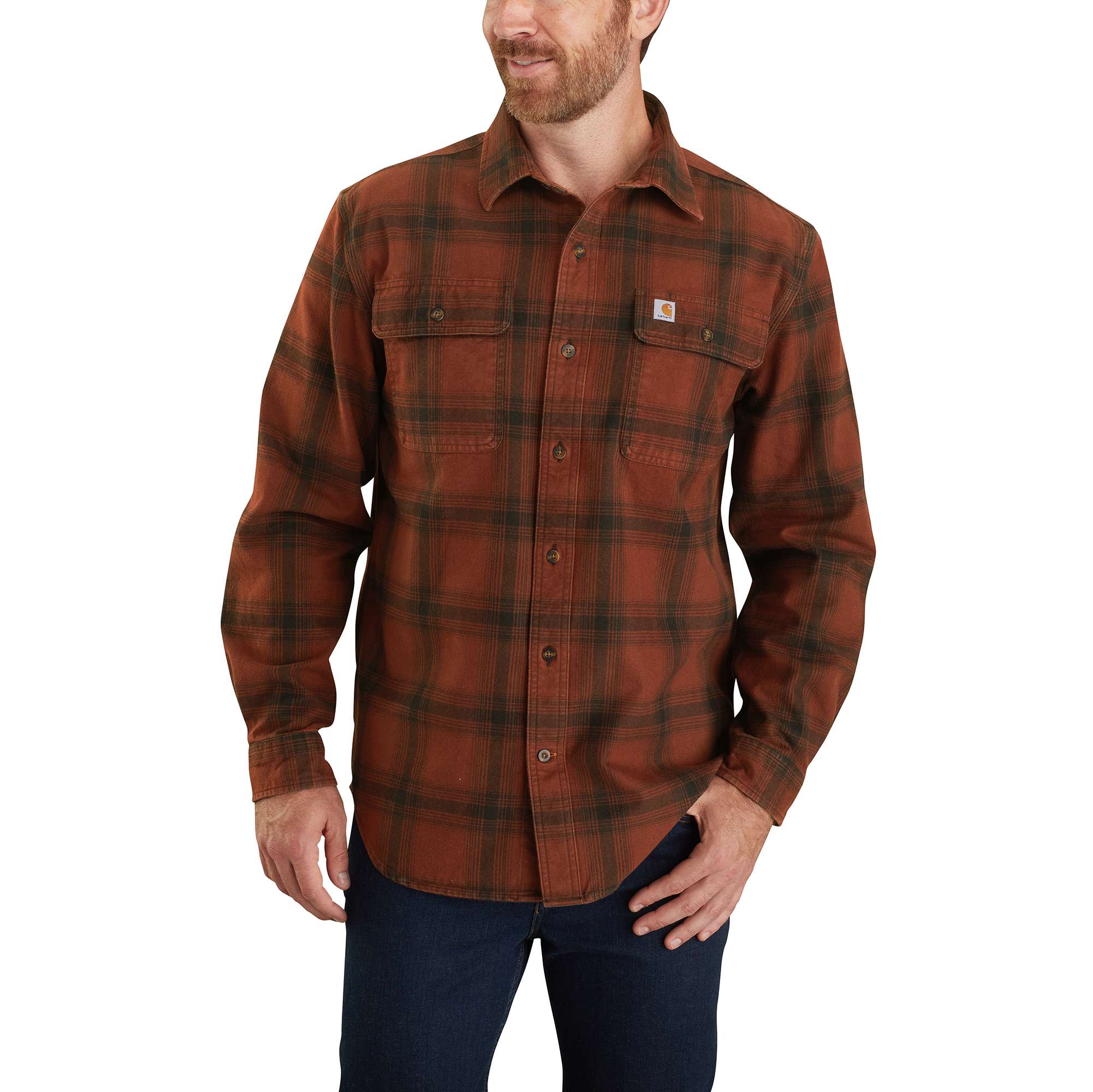 23431-carhartt-original-fit-flannel-long-sleeve-plaid-shirt-1.jpg Carhartt® Original Fit Flannel Long-Sleeve Plaid Shirt