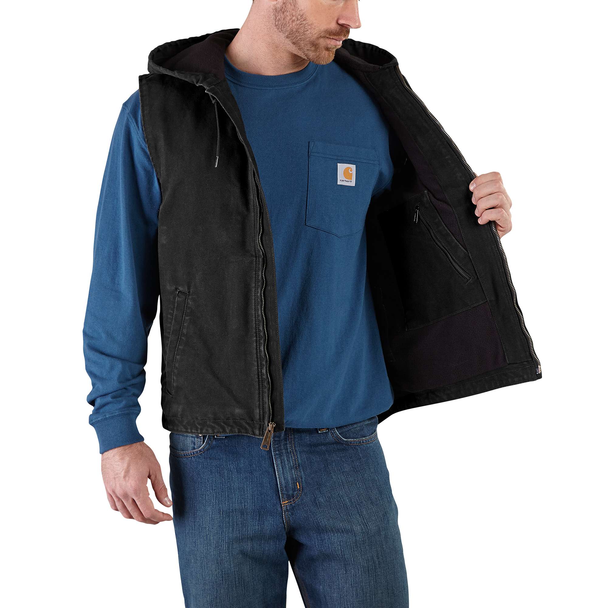 Fleece-Lined Knoxville Hooded Vest