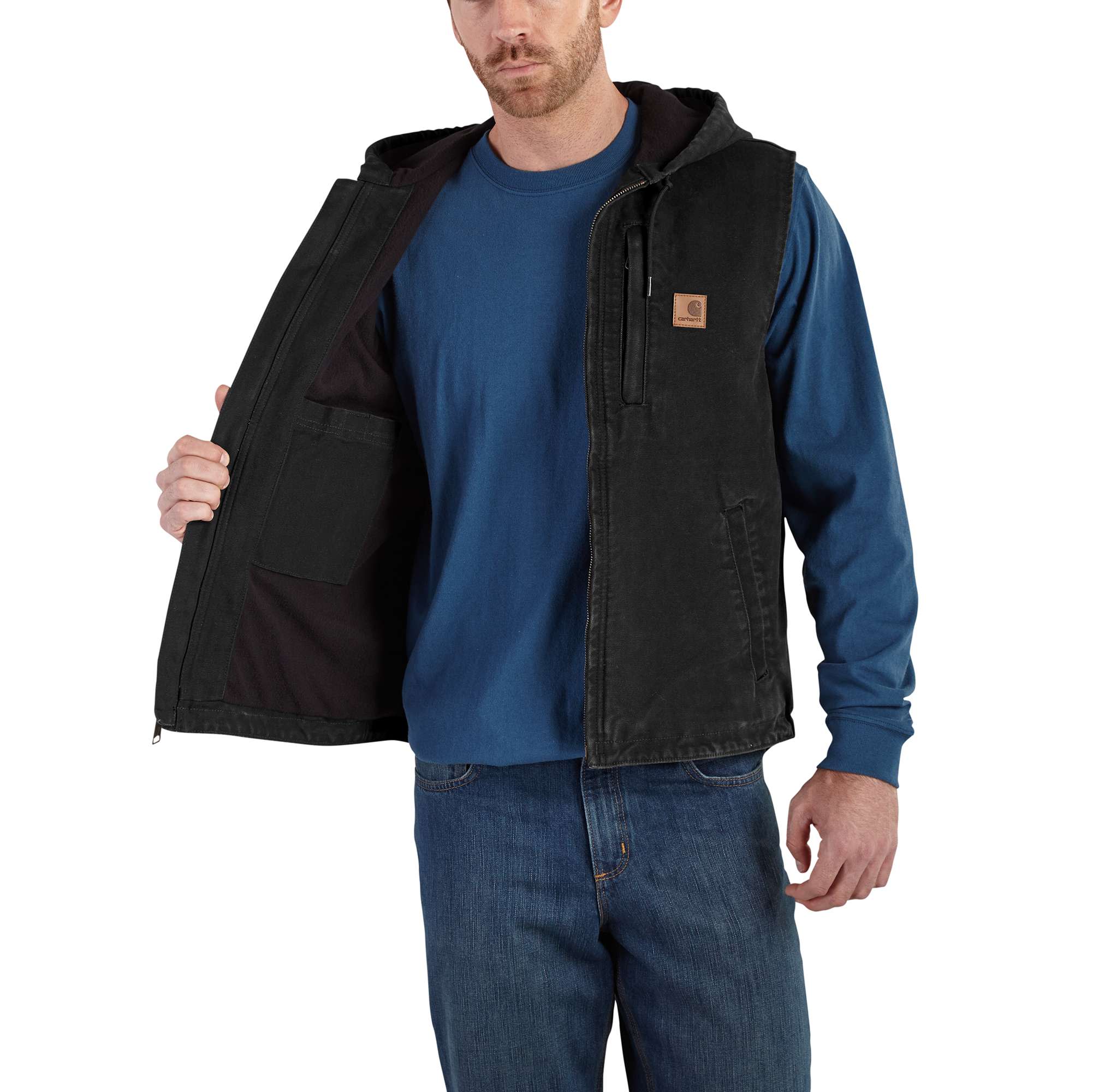 Fleece-Lined Knoxville Hooded Vest