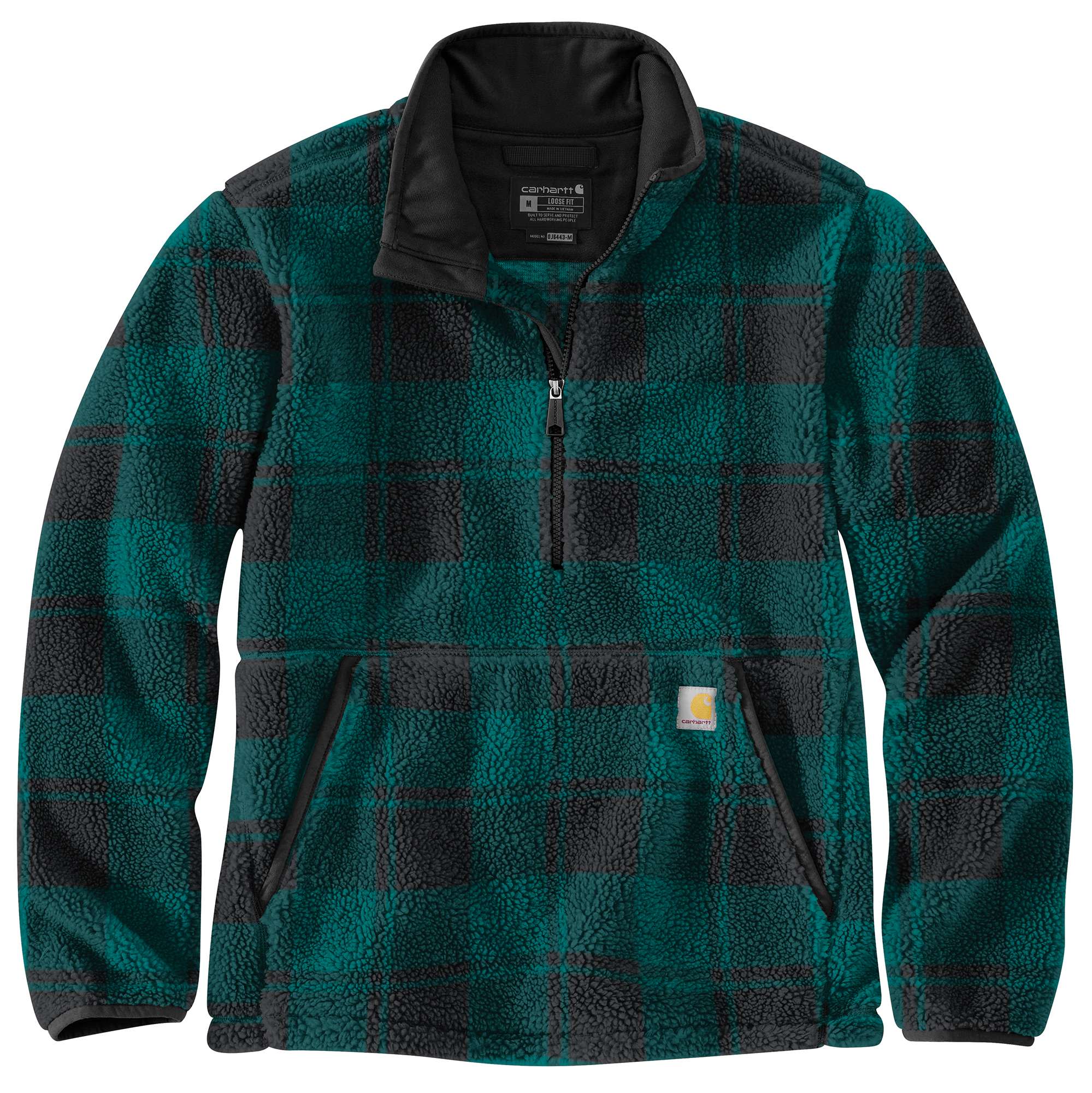 Loose Fit Fleece Pullover - 2 Warmer Rating