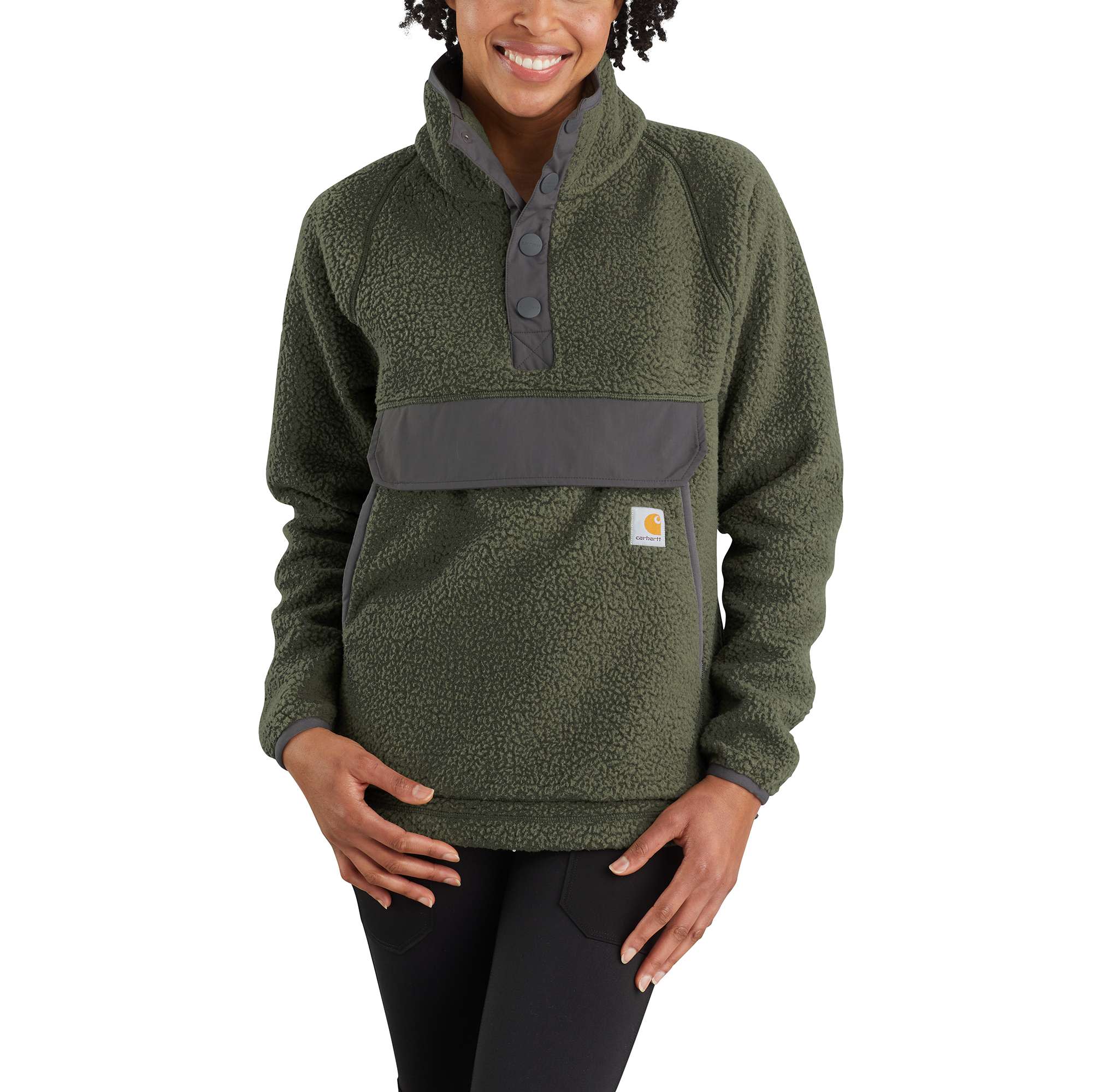 Women's Fleece Pullover - Relaxed Fit - 2 Warmer Rating