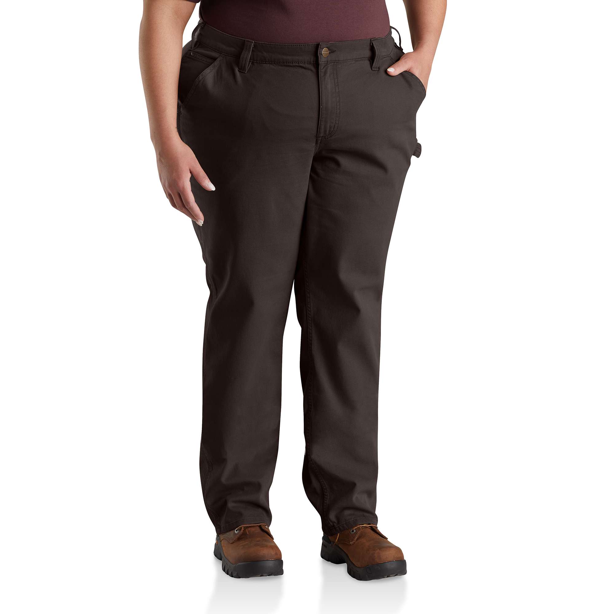 Women's Rugged Flex® Loose Fit Canvas Work Pant