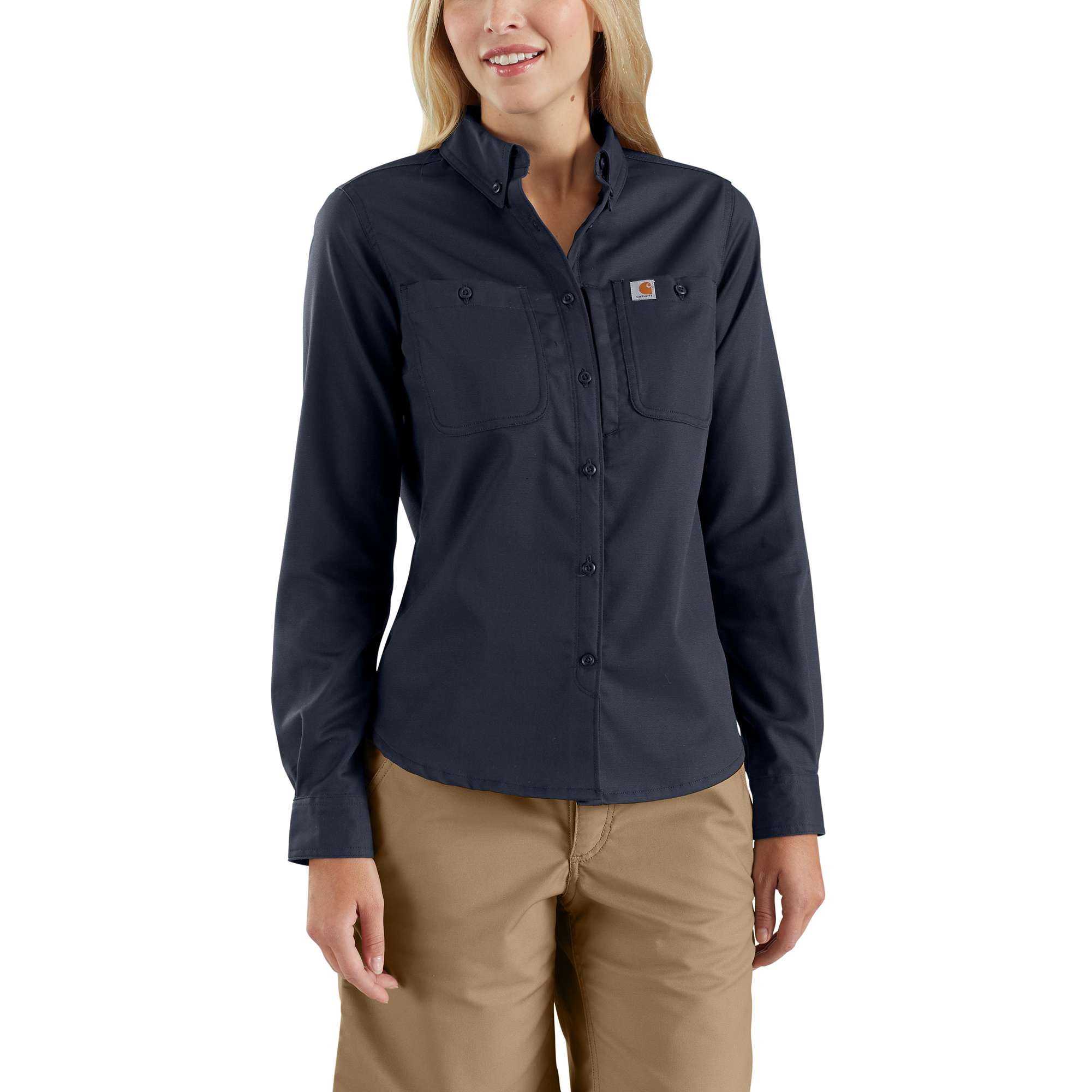 24777-women-s-rugged-professional-series-relaxed-fit-canvas-long-sleeve-work-shirt-1.jpg Women's Rugged Professional™Series Relaxed Fit Canvas Long Sleeve Work Shirt