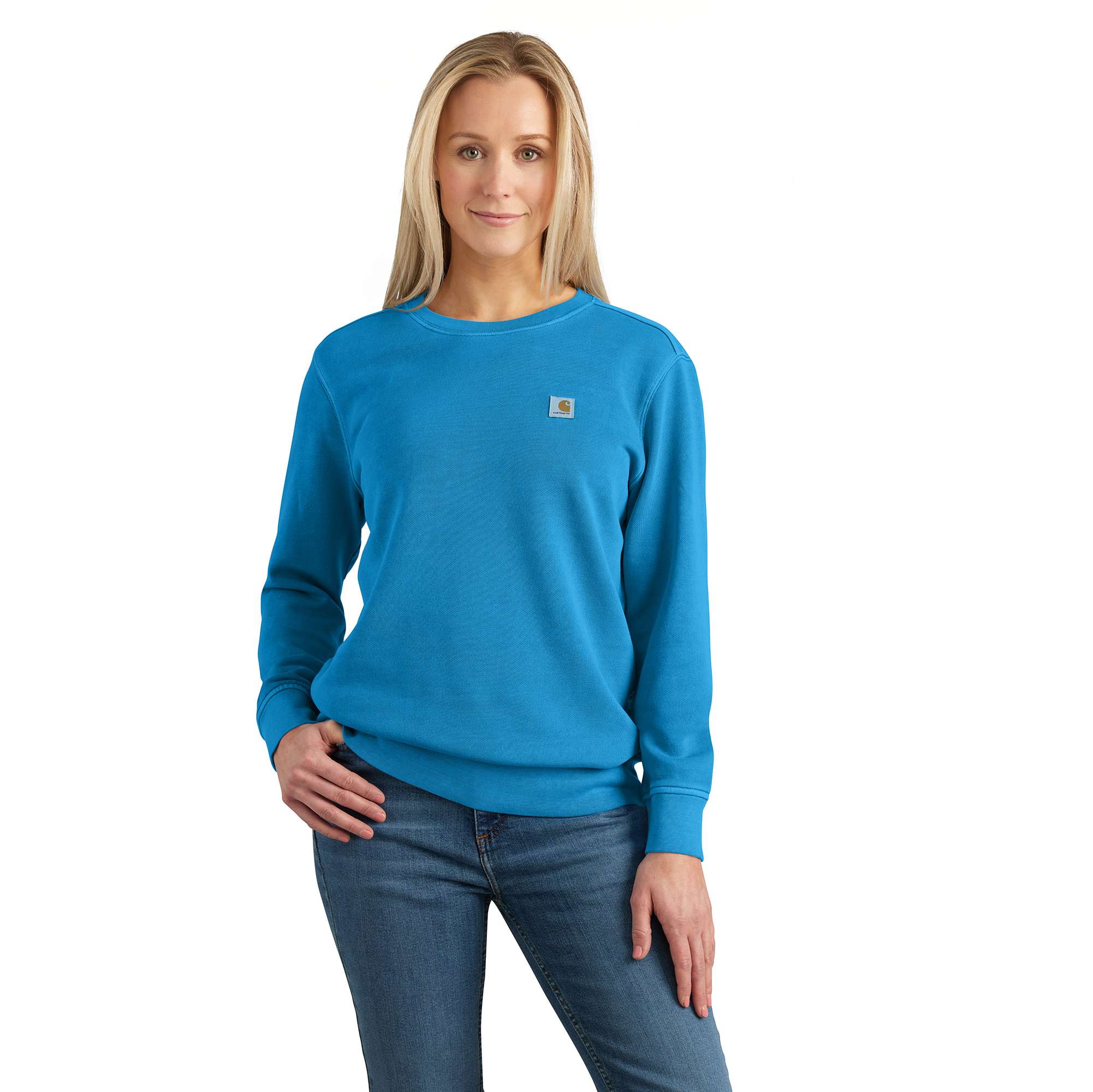 Women's TENCEL™ Fiber Series Relaxed Fit Midweight French Terry Sweatshirt