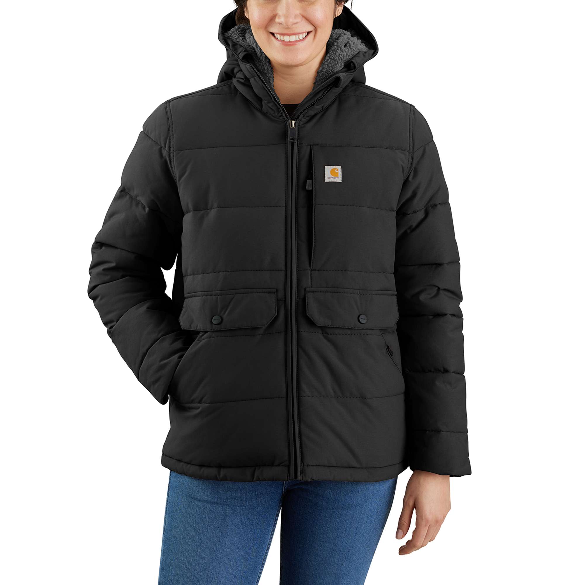 Women's Montana Puffer Jacket - Sherpa Lined - 4 Extreme Warmth Rating