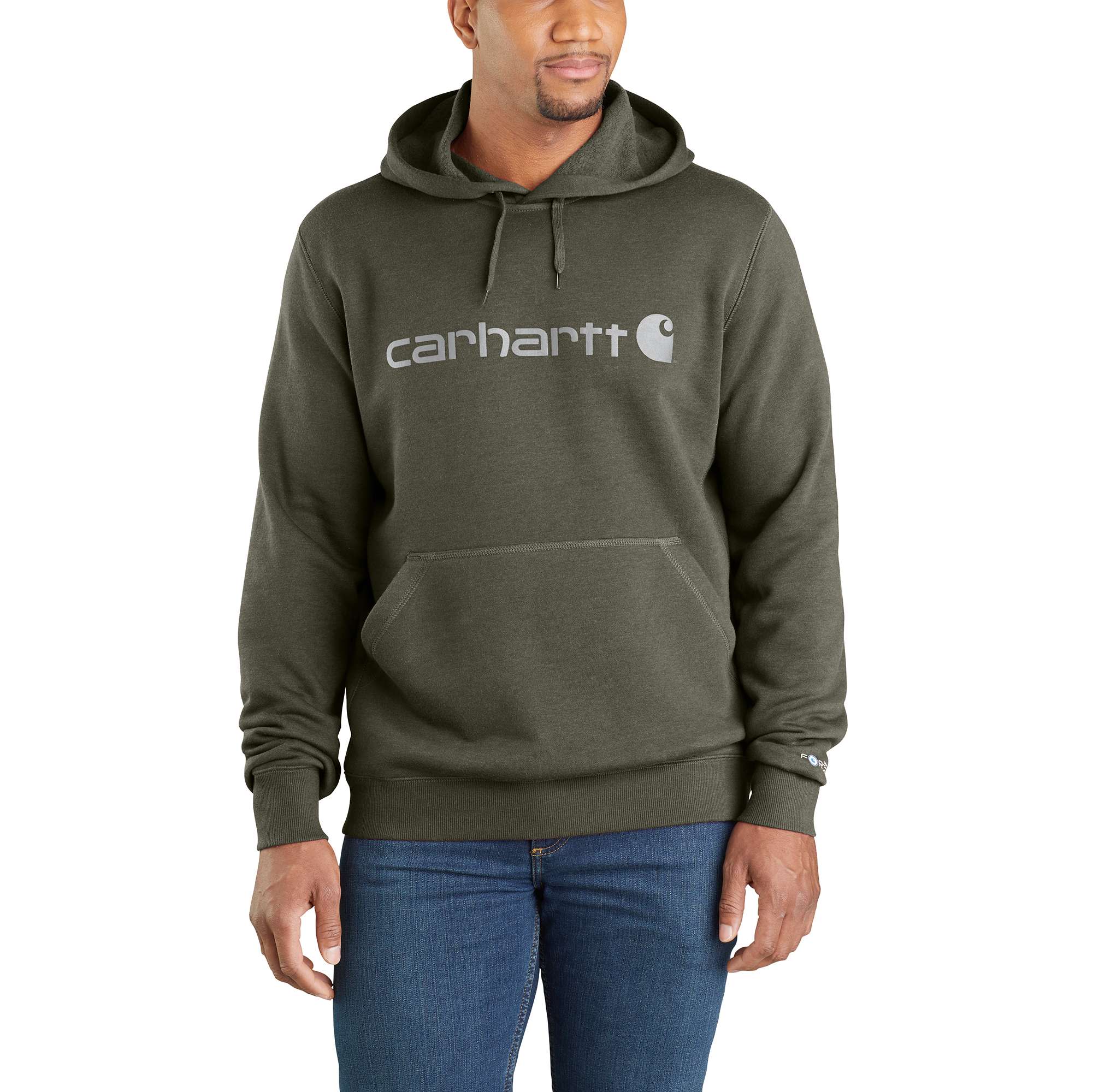 Carhartt Force® Delmont Signature Graphic Hooded Sweatshirt