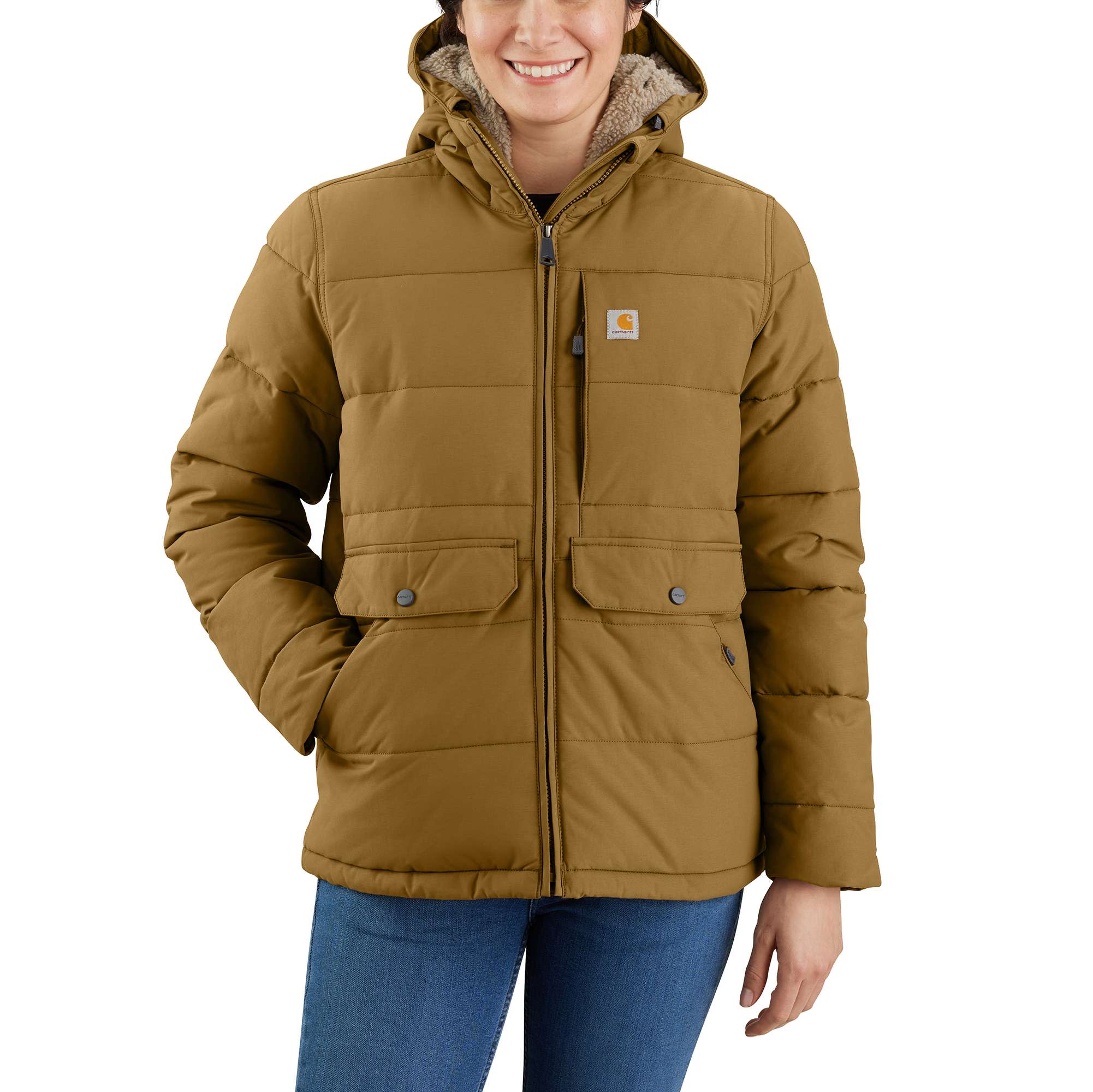 Women's Montana Puffer Jacket - Sherpa Lined - 4 Extreme Warmth Rating