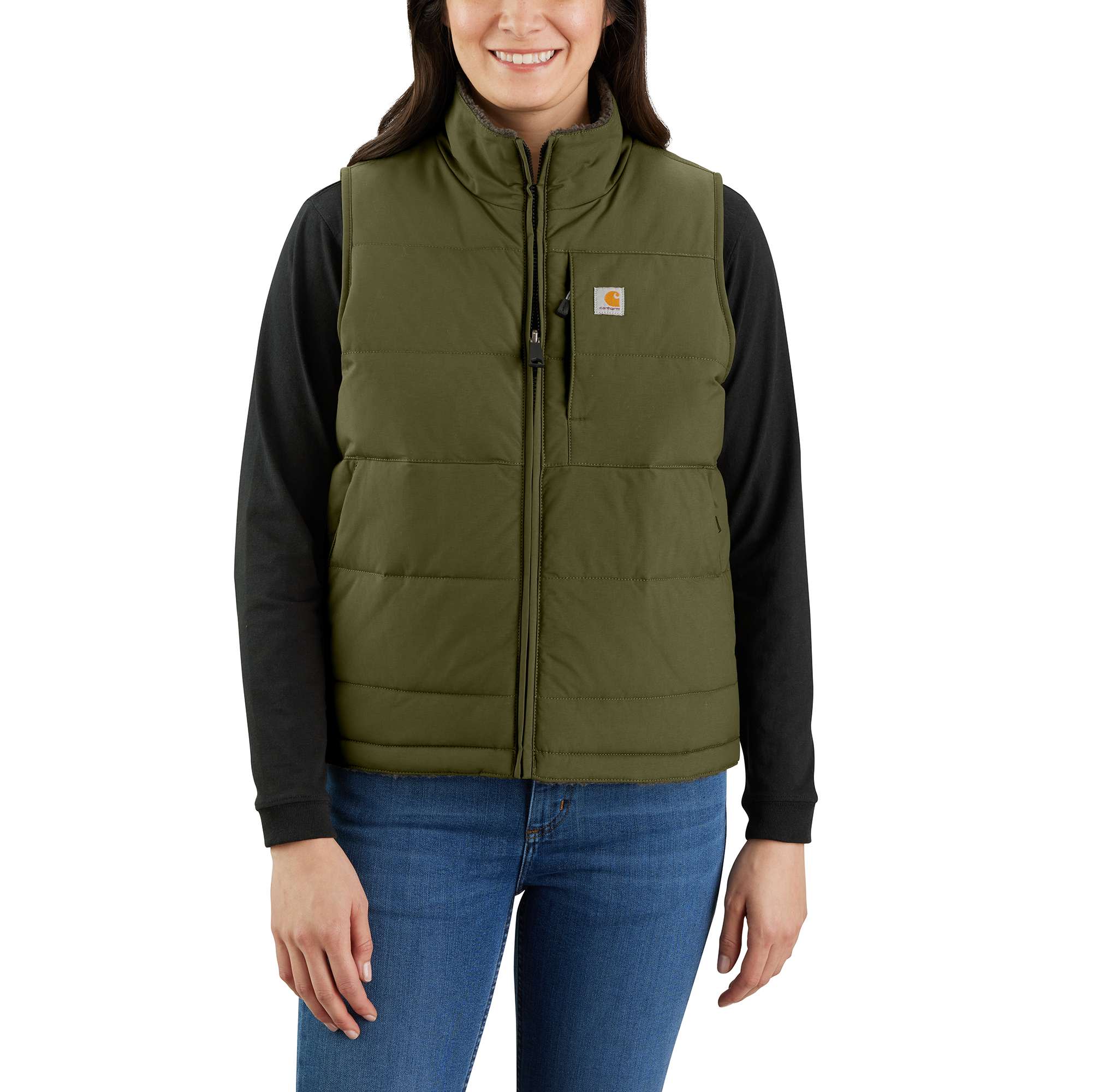 Women's Montana Puffer Vest - Insulated - Reversible