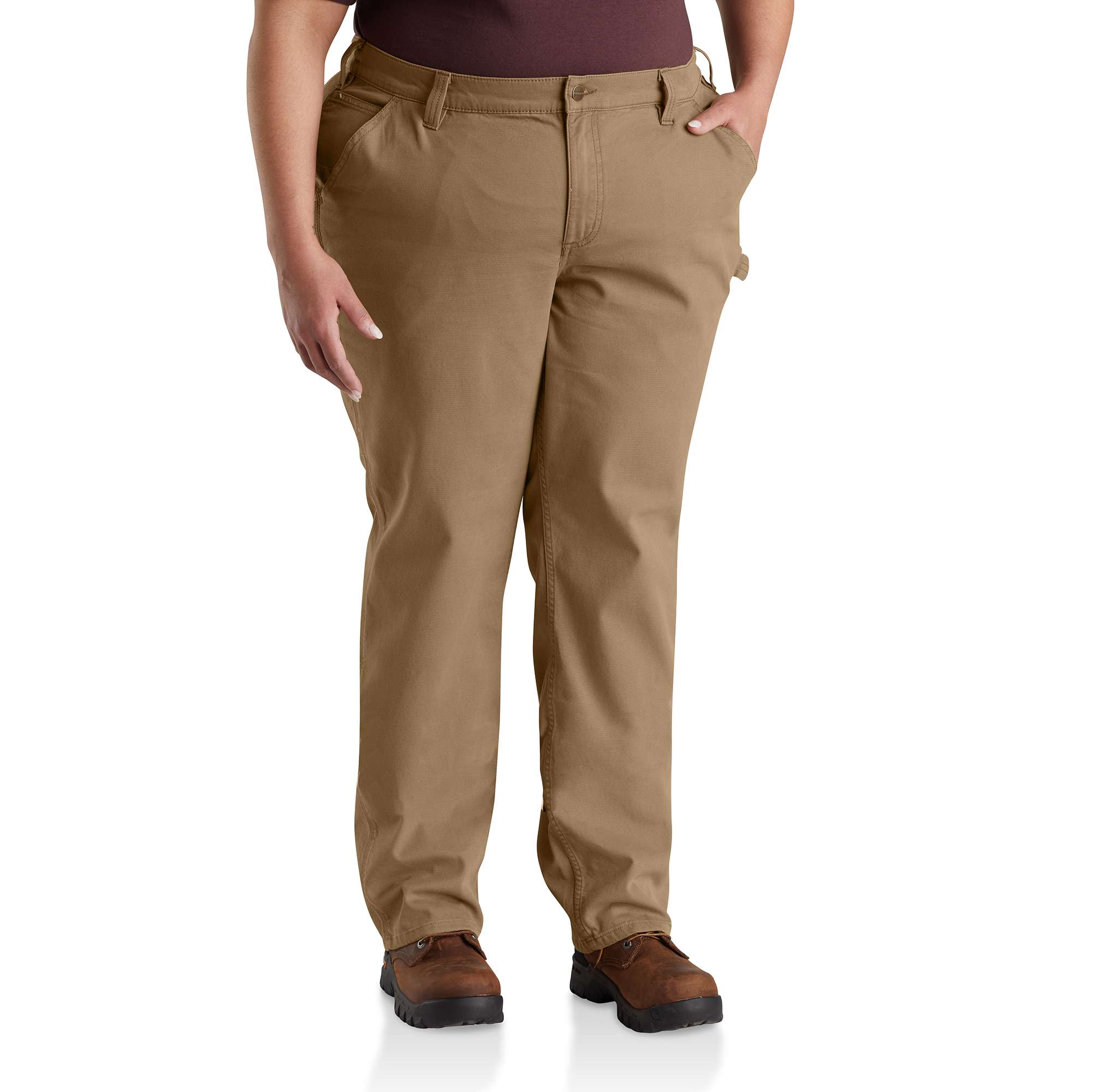 Women's Rugged Flex® Loose Fit Canvas Work Pant
