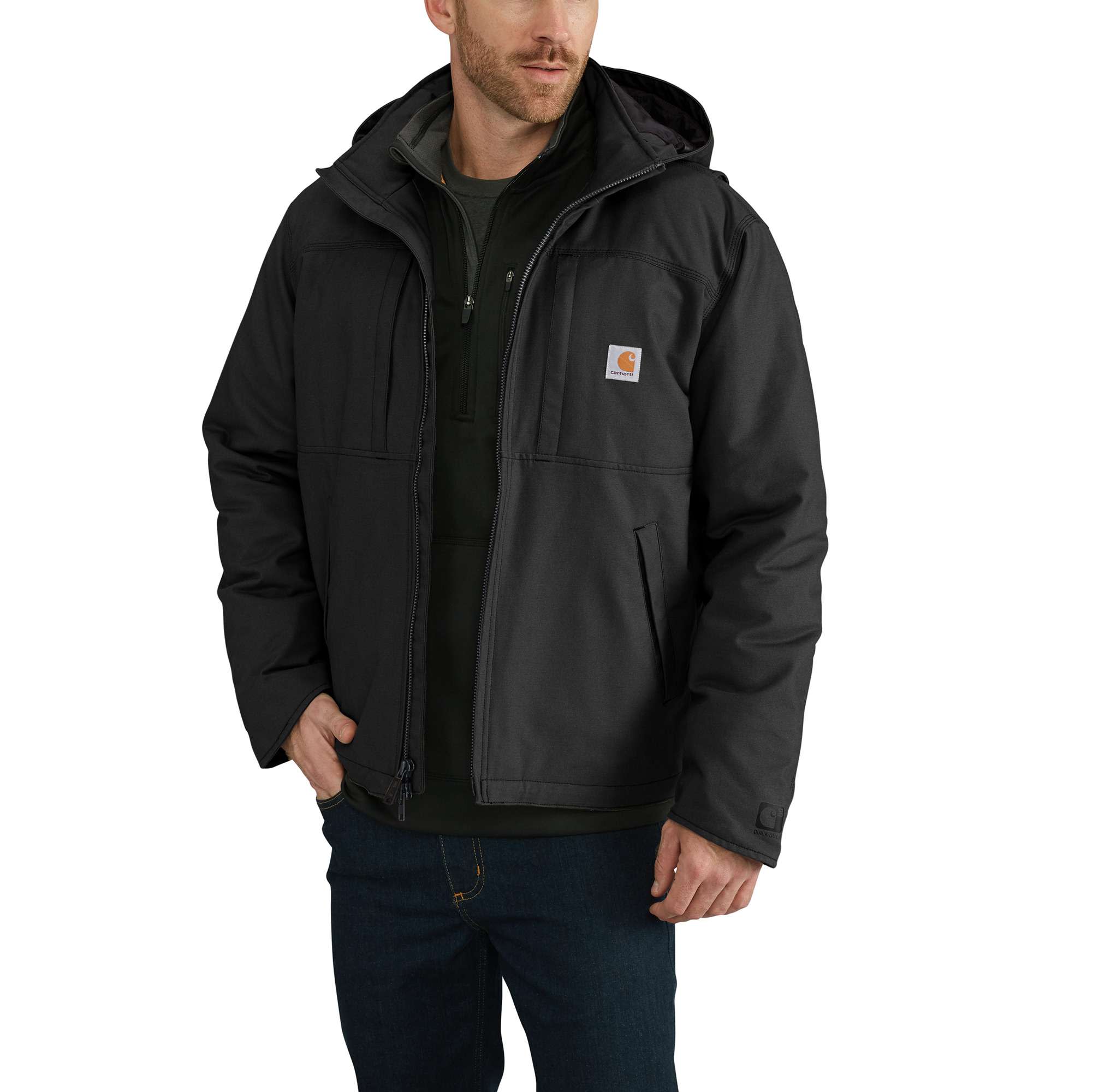 5382-full-swing-loose-fit-quick-duck-insulated-jacket-3-warmest-rating-1.jpg Full Swing® Loose Fit Quick Duck Insulated Jacket - 3 Warmest Rating