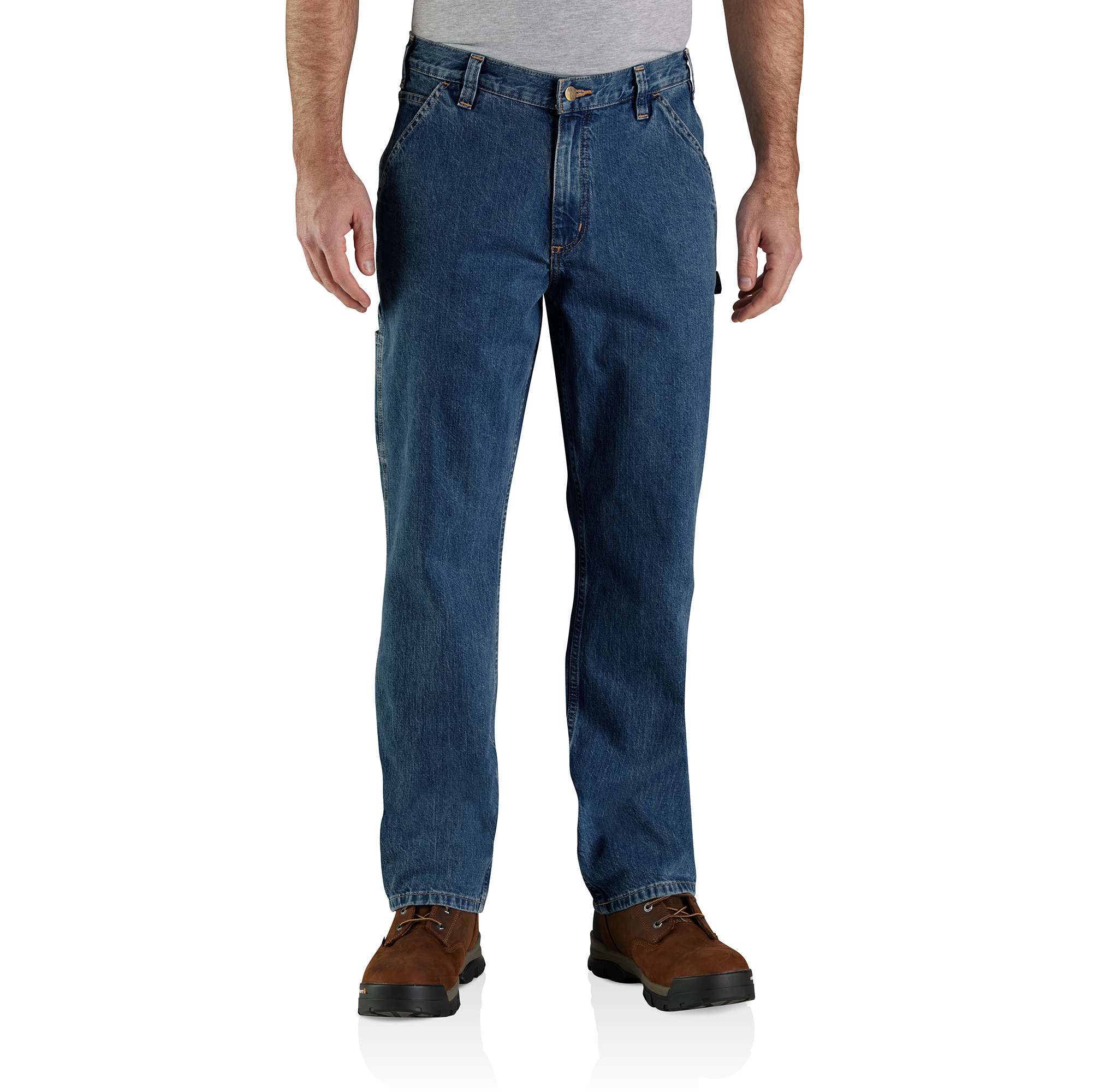 Loose Straight Denim Dungaree