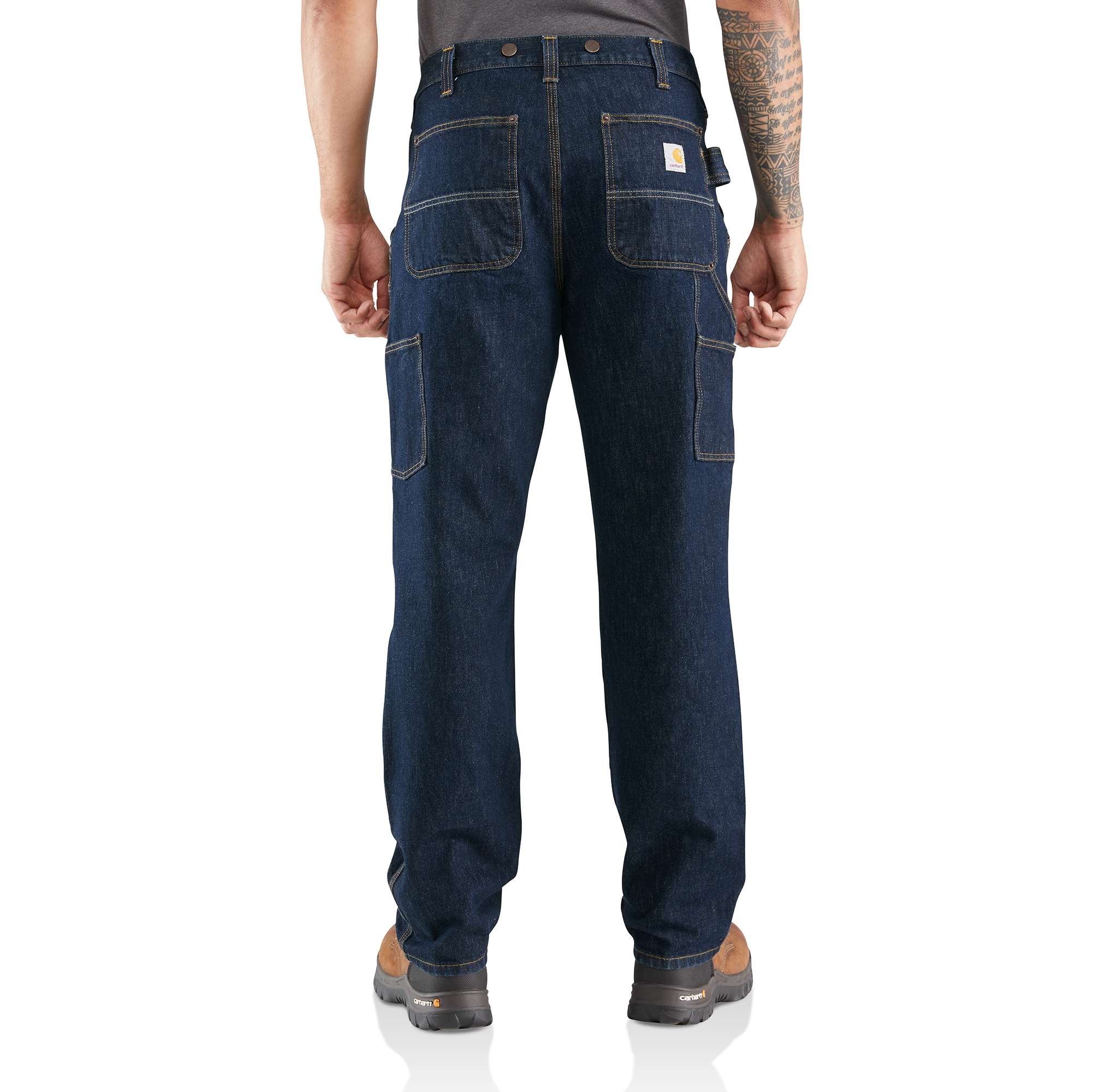 Relaxed Straight Rugged Flex™ Double-Front Denim Logger