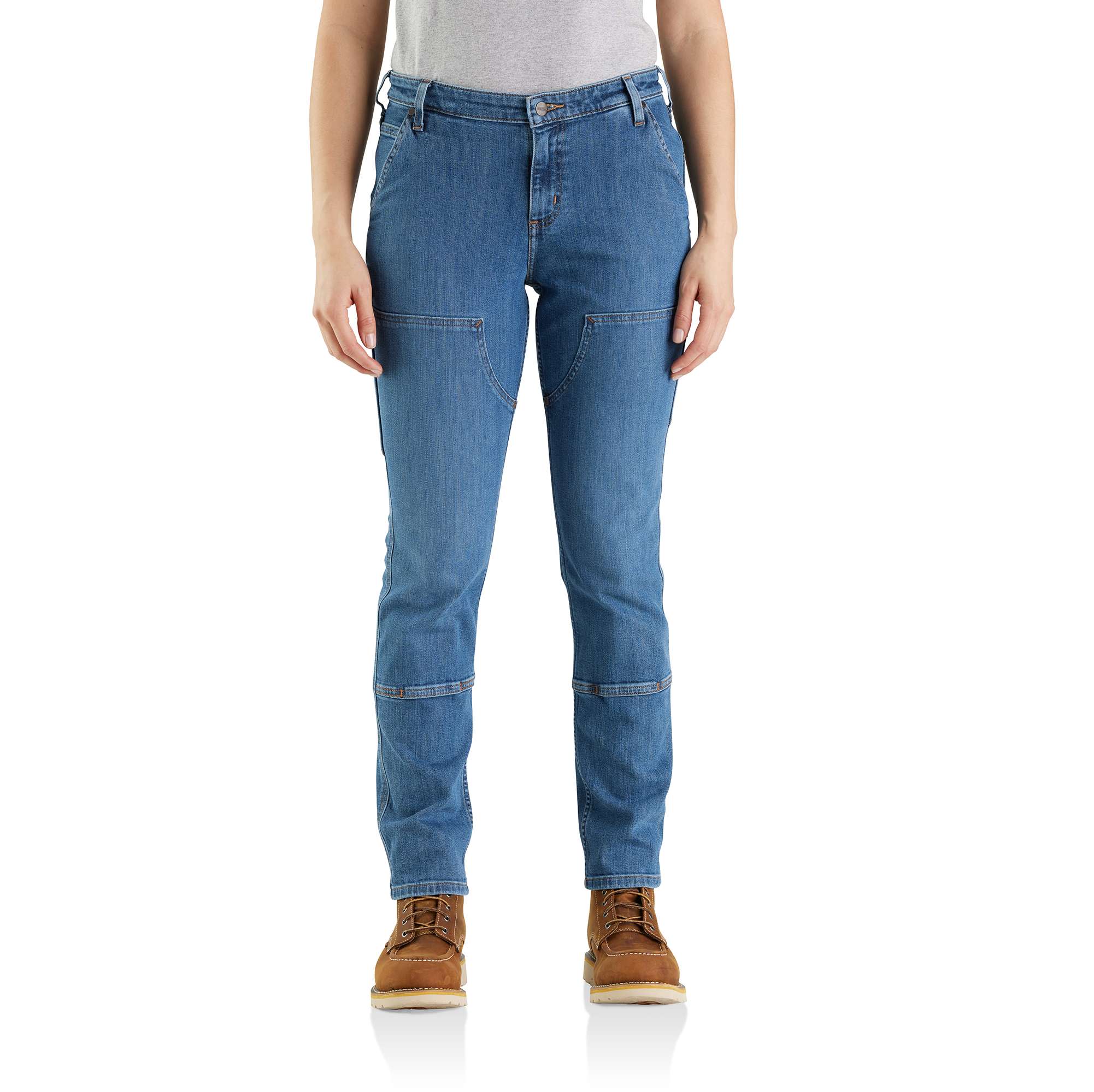 Women's Double-Front Jean - Relaxed Fit - Rugged Flex®