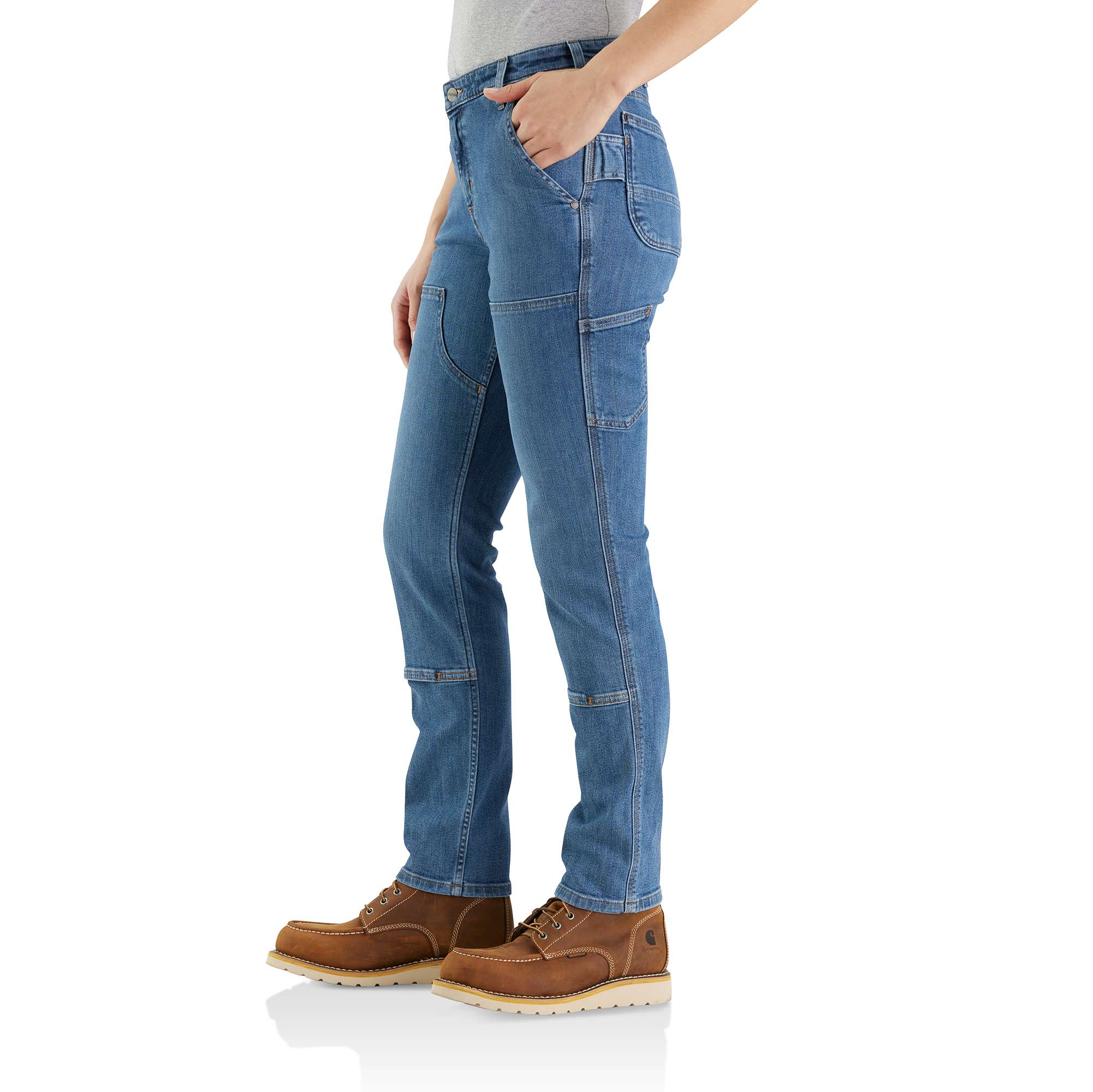Women's Double-Front Jean - Relaxed Fit - Rugged Flex®
