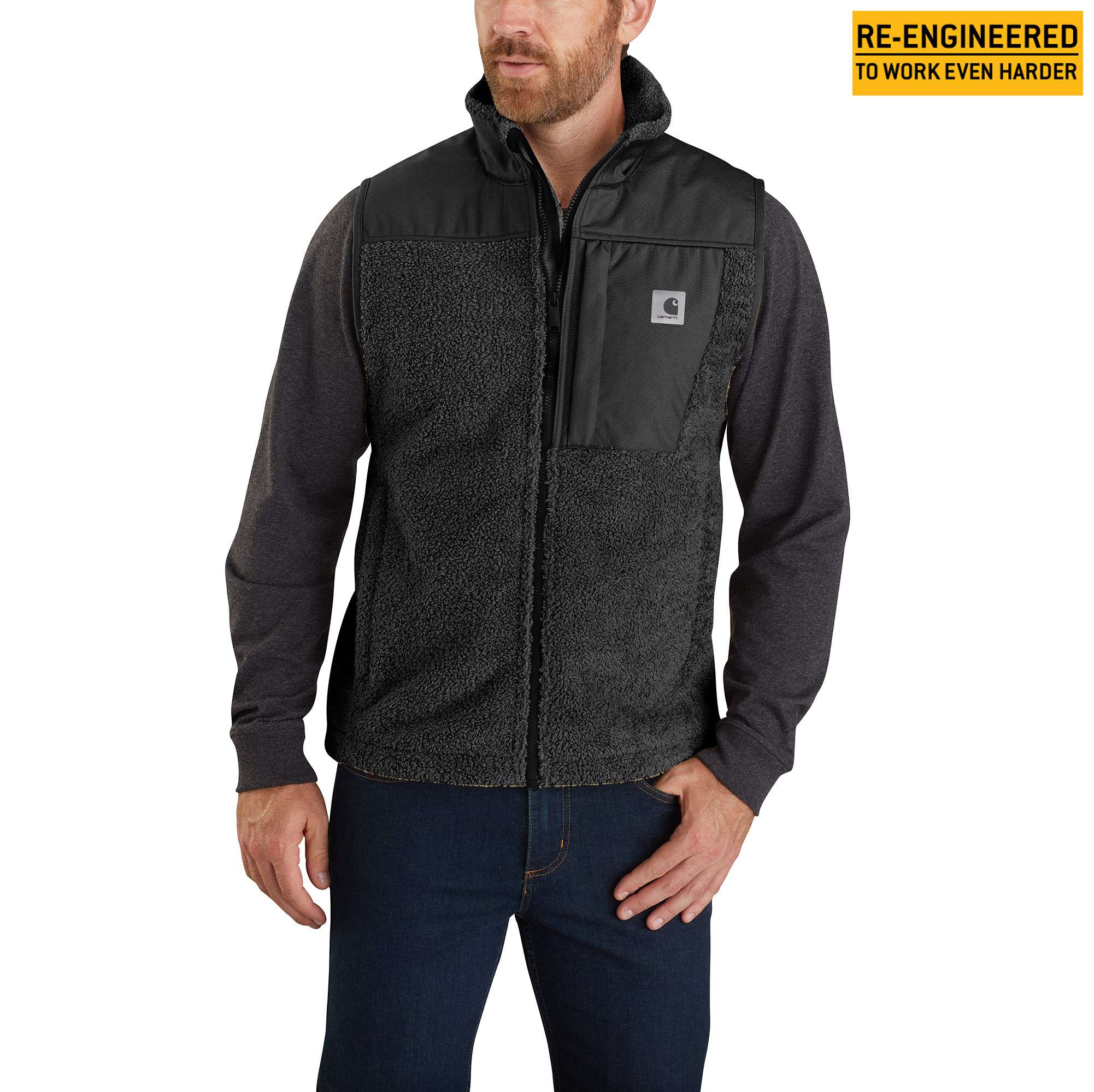 9375-carhartt-yukon-extremes-wind-fighter-fleece-vest-1-warm-rating-1.jpg Carhartt® Yukon Extremes® Wind Fighter® Fleece Vest - 1 Warm Rating