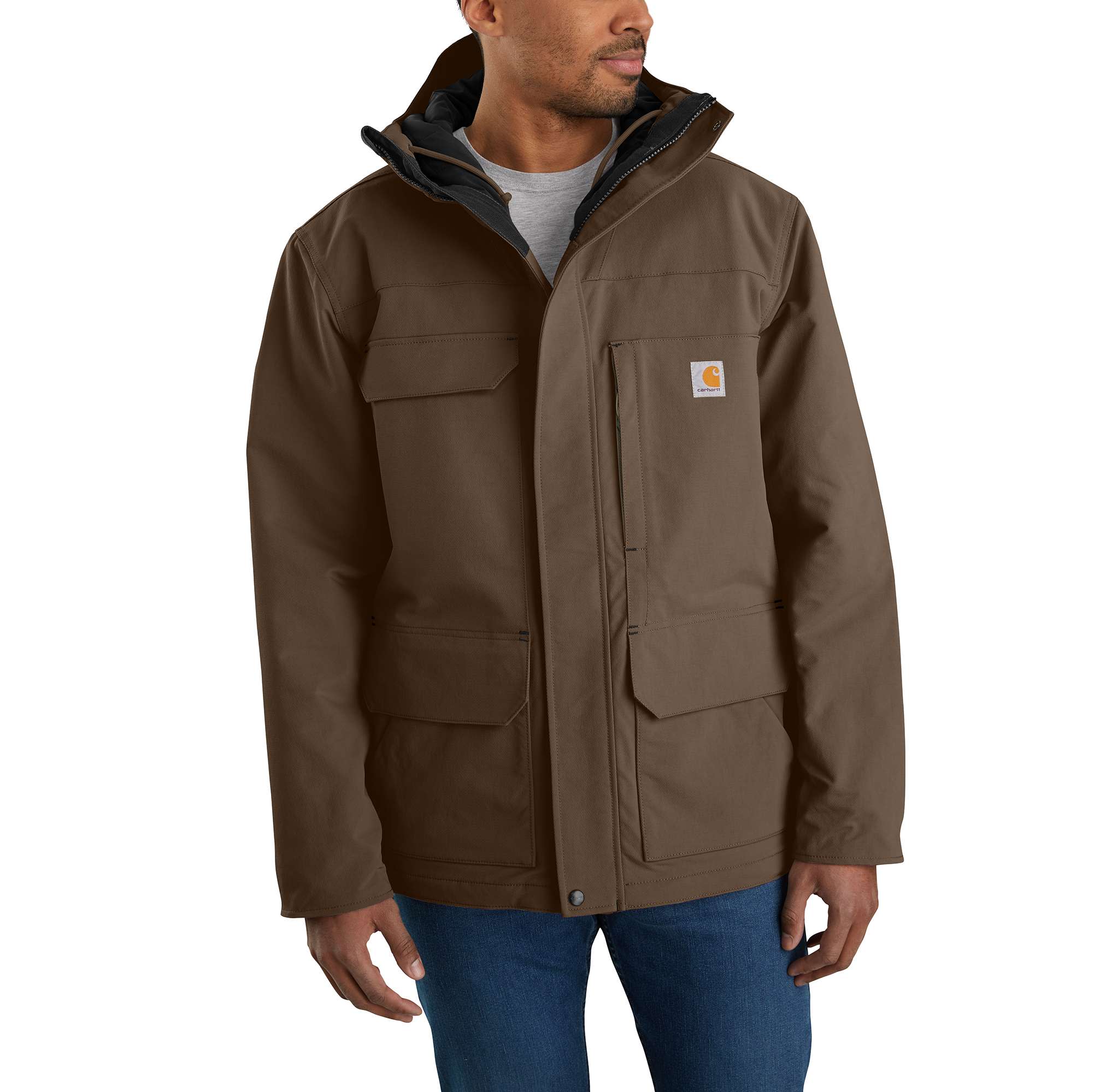 9404-super-dux-relaxed-fit-insulated-traditional-coat-1.jpg Super Dux™ Relaxed Fit Insulated Traditional Coat