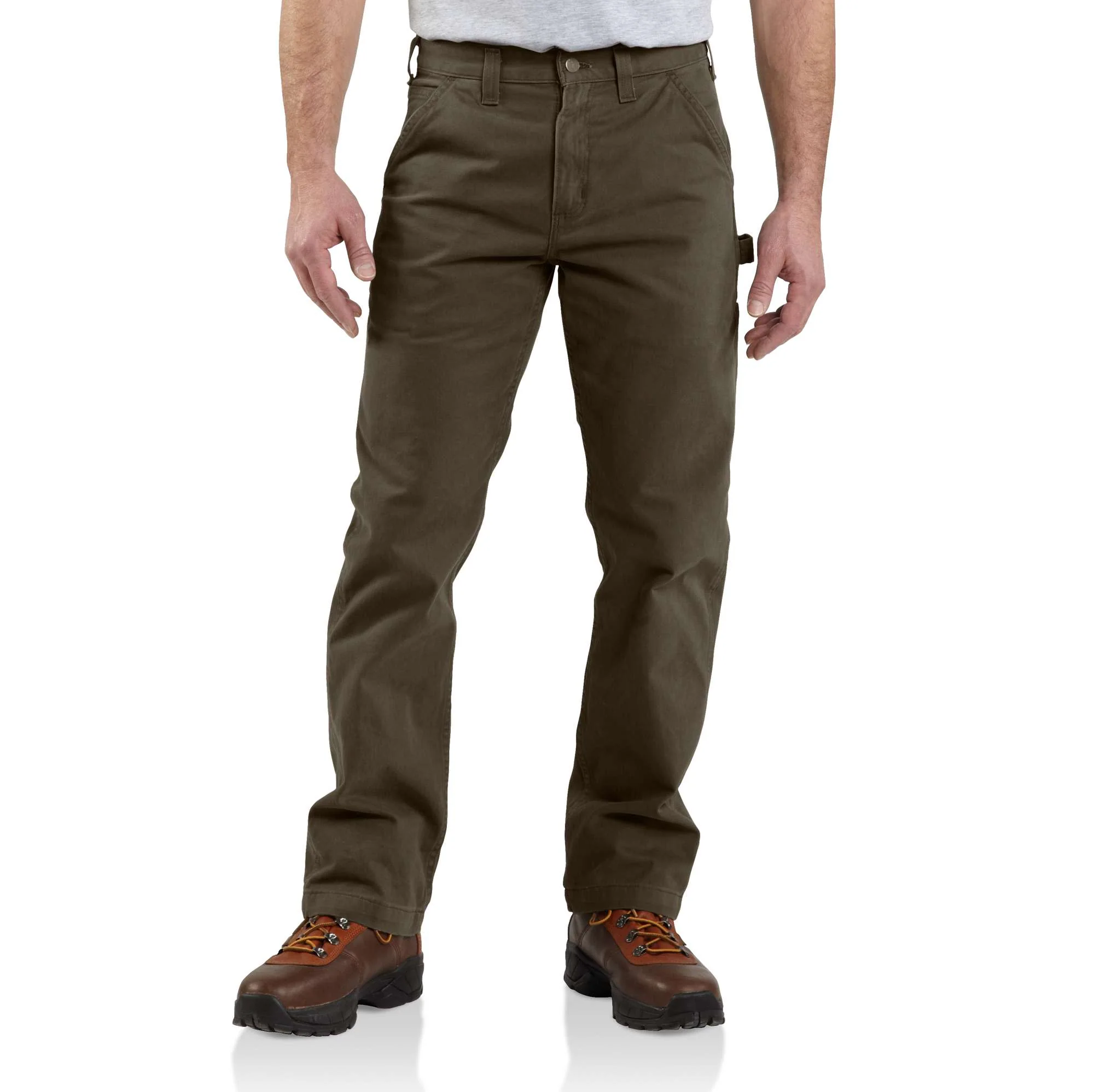 Relaxed Straight Twill Dungaree