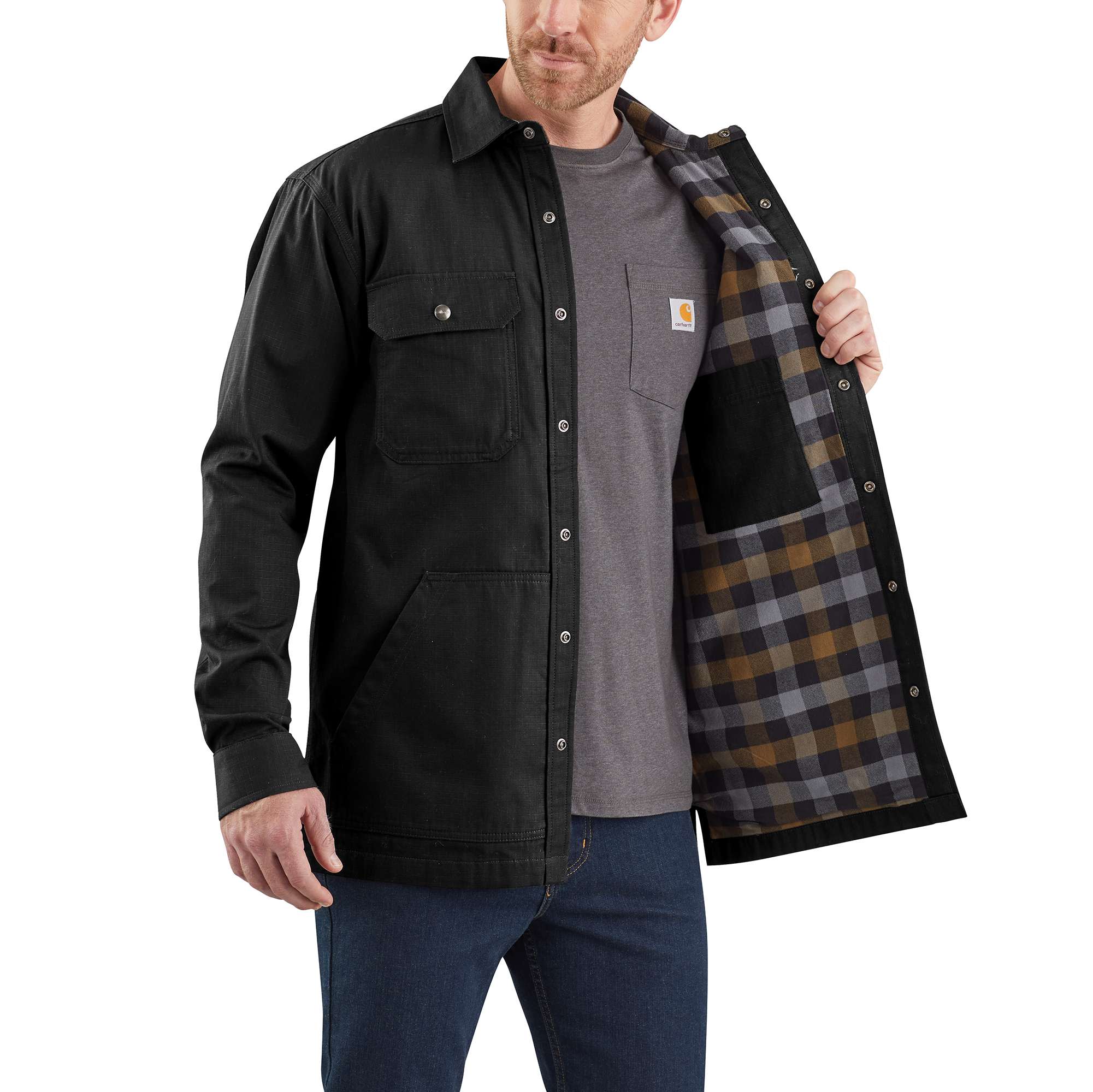 Ripstop Solid Shirt Jac